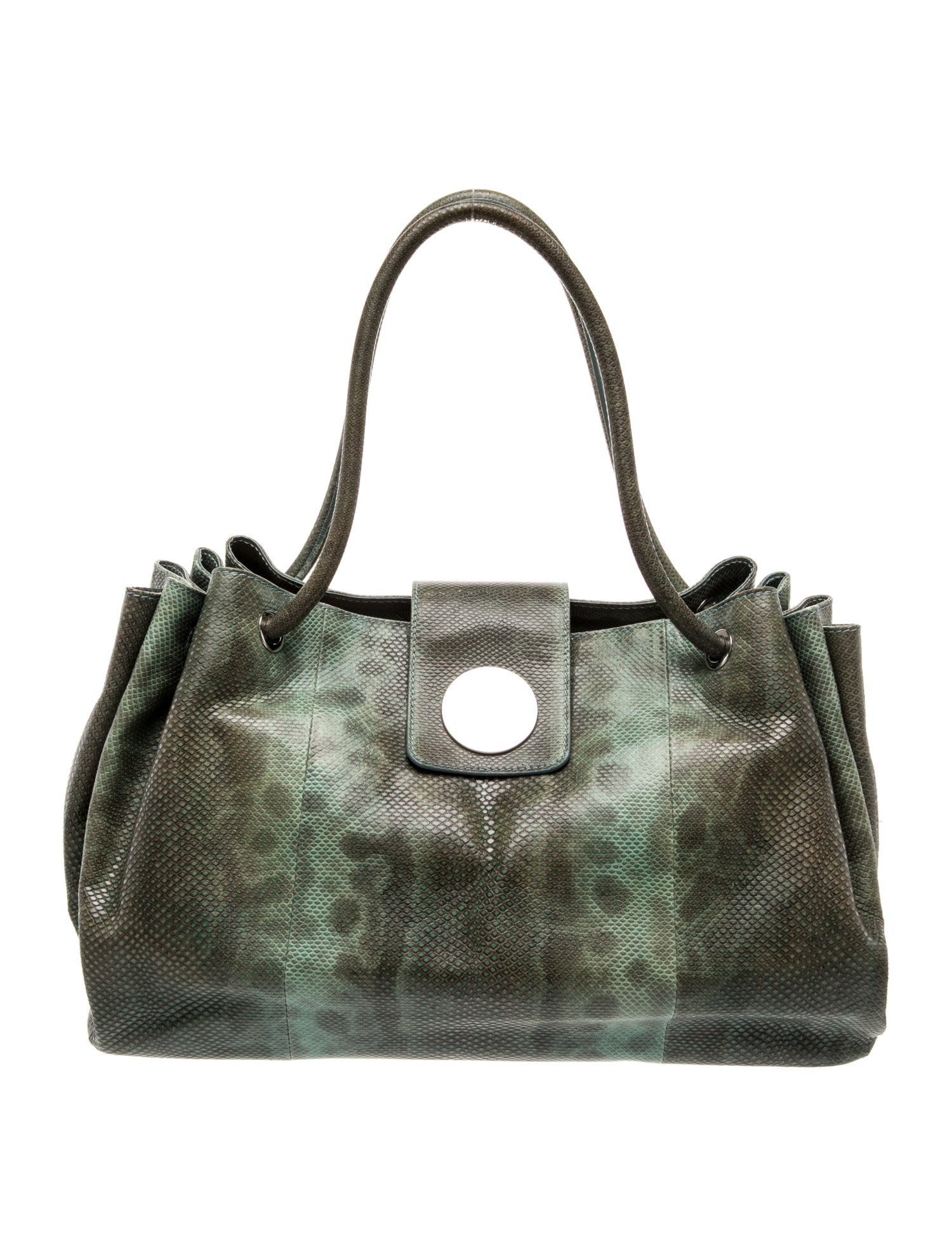 Tiffany & Co. Snakeskin Shoulder Bag