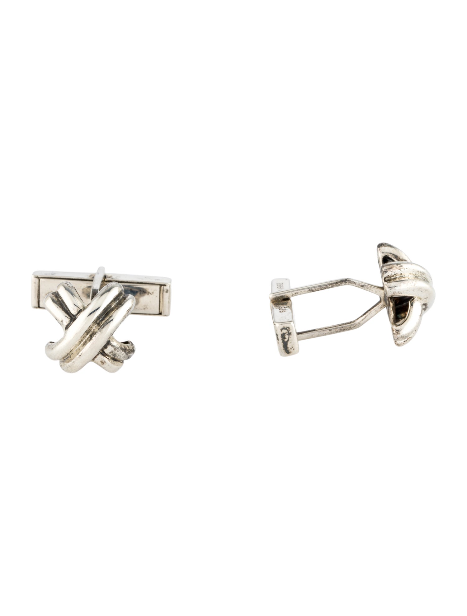 Tiffany & Co. Vintage Signature 'X" Cufflinks