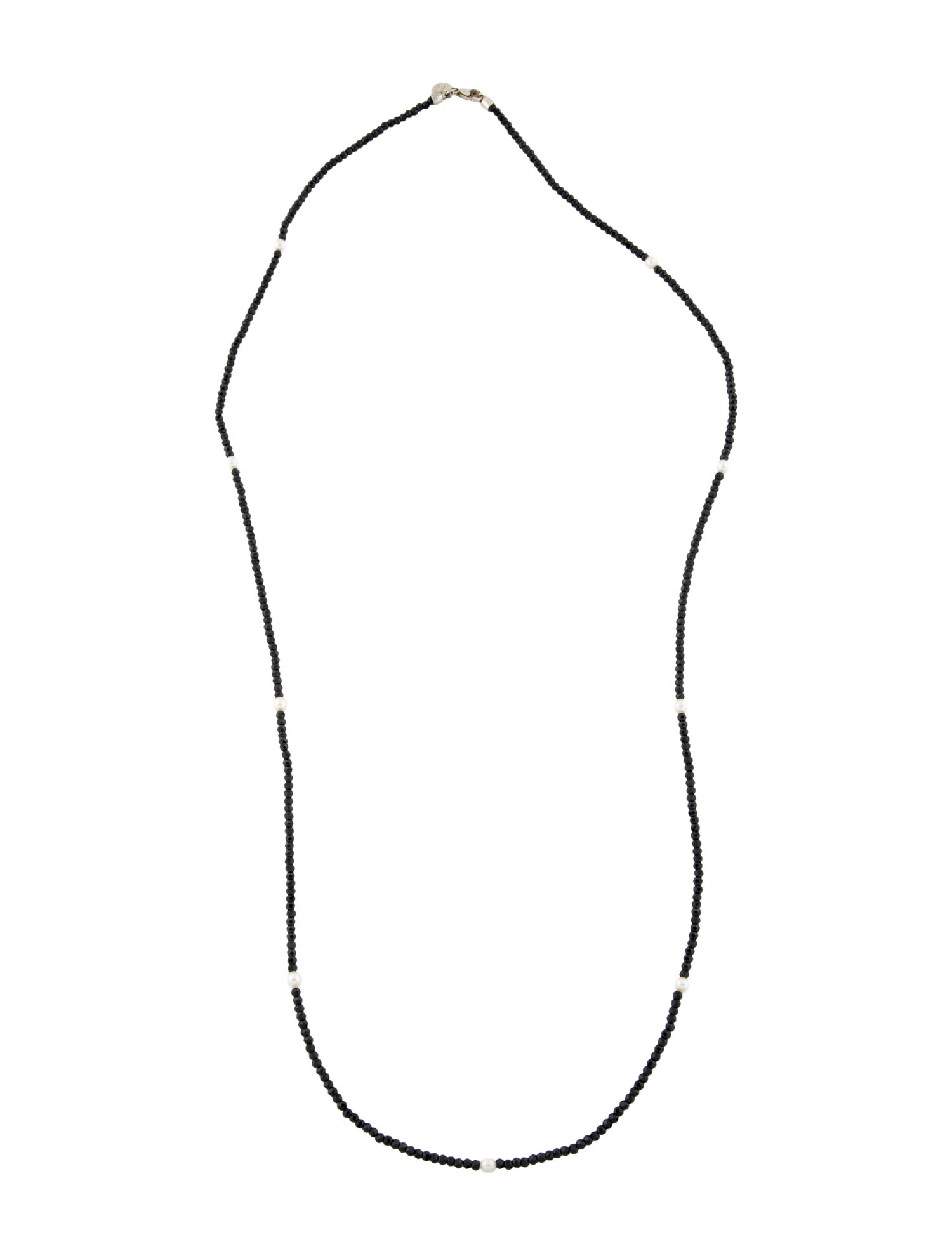 Tiffany & Co. Pearl & Spinel Ziegfeld Bead Strand Necklace