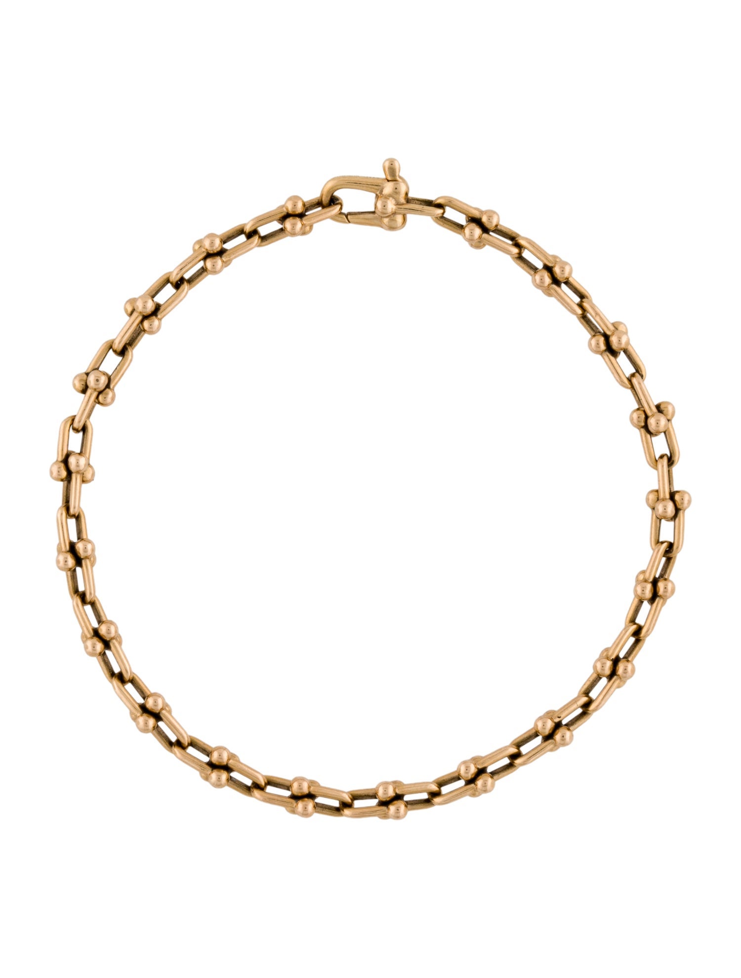 Tiffany & Co. 18K Micro Link Bracelet
