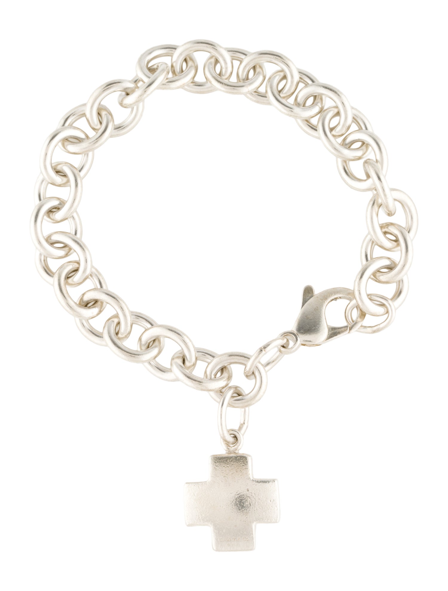 Tiffany & Co. Cross Charm Bracelet