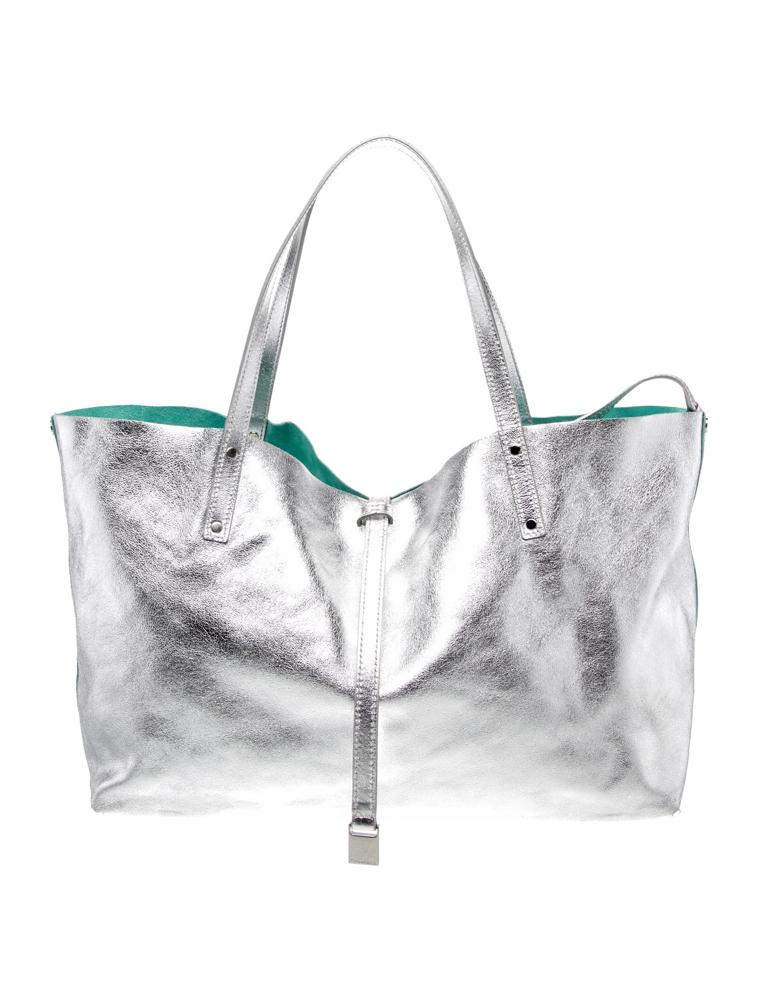 Tiffany & Co. Leather Top Handle Bag