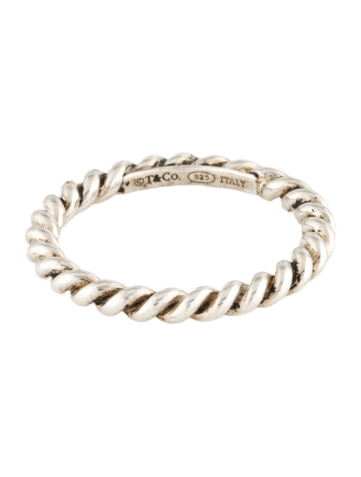 Tiffany & Co. Twisted Rope Band Ring