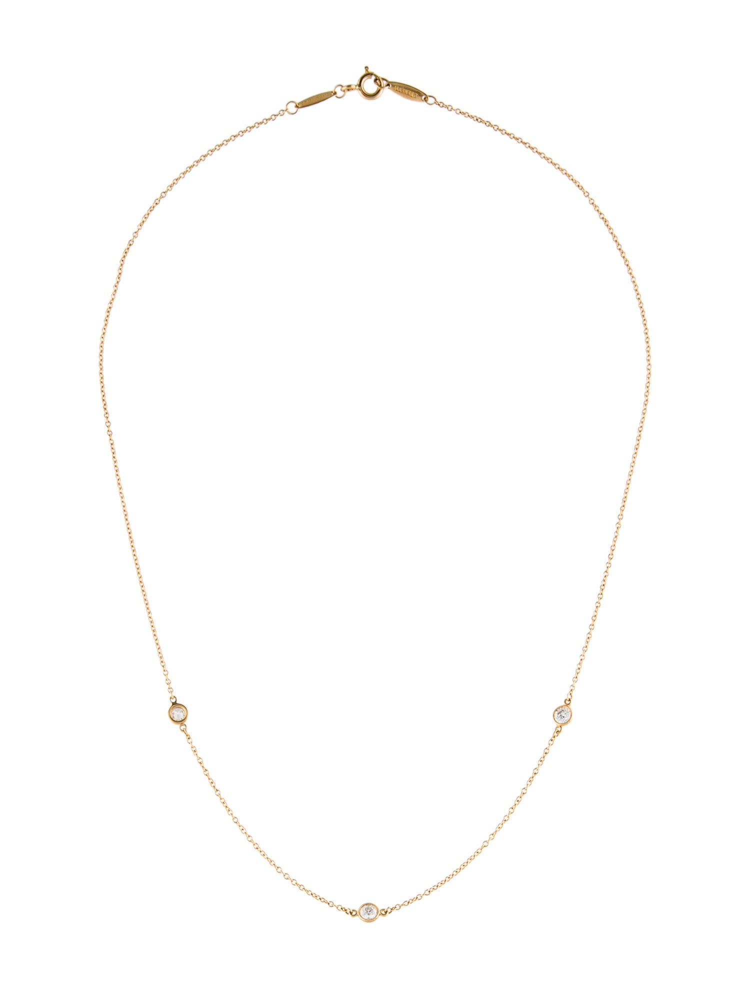 Tiffany & Co. 18K Diamonds by the Yard® Station Necklace