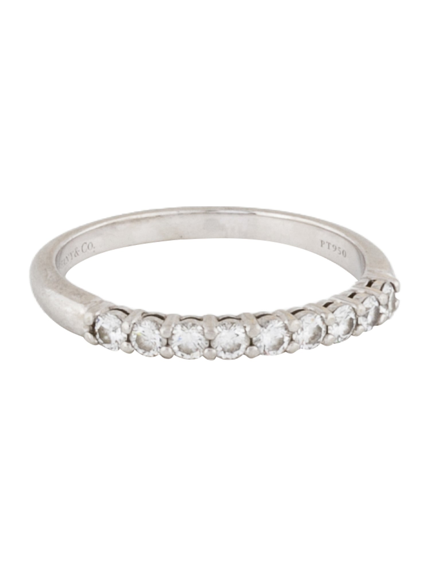 Tiffany & Co. Platinum Diamond Forever Band