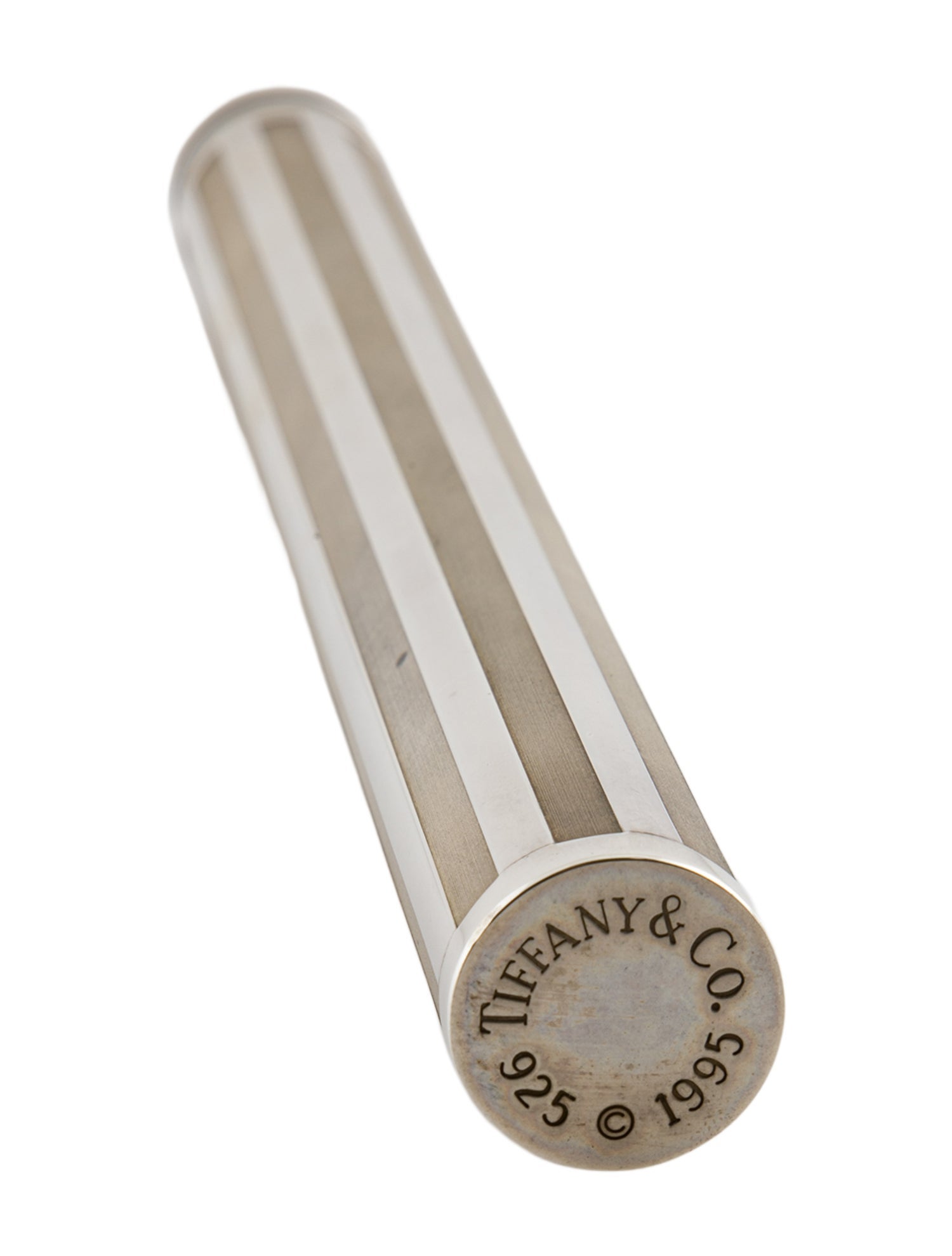 Tiffany & Co. Silver Atlas Groove Cigar Holder