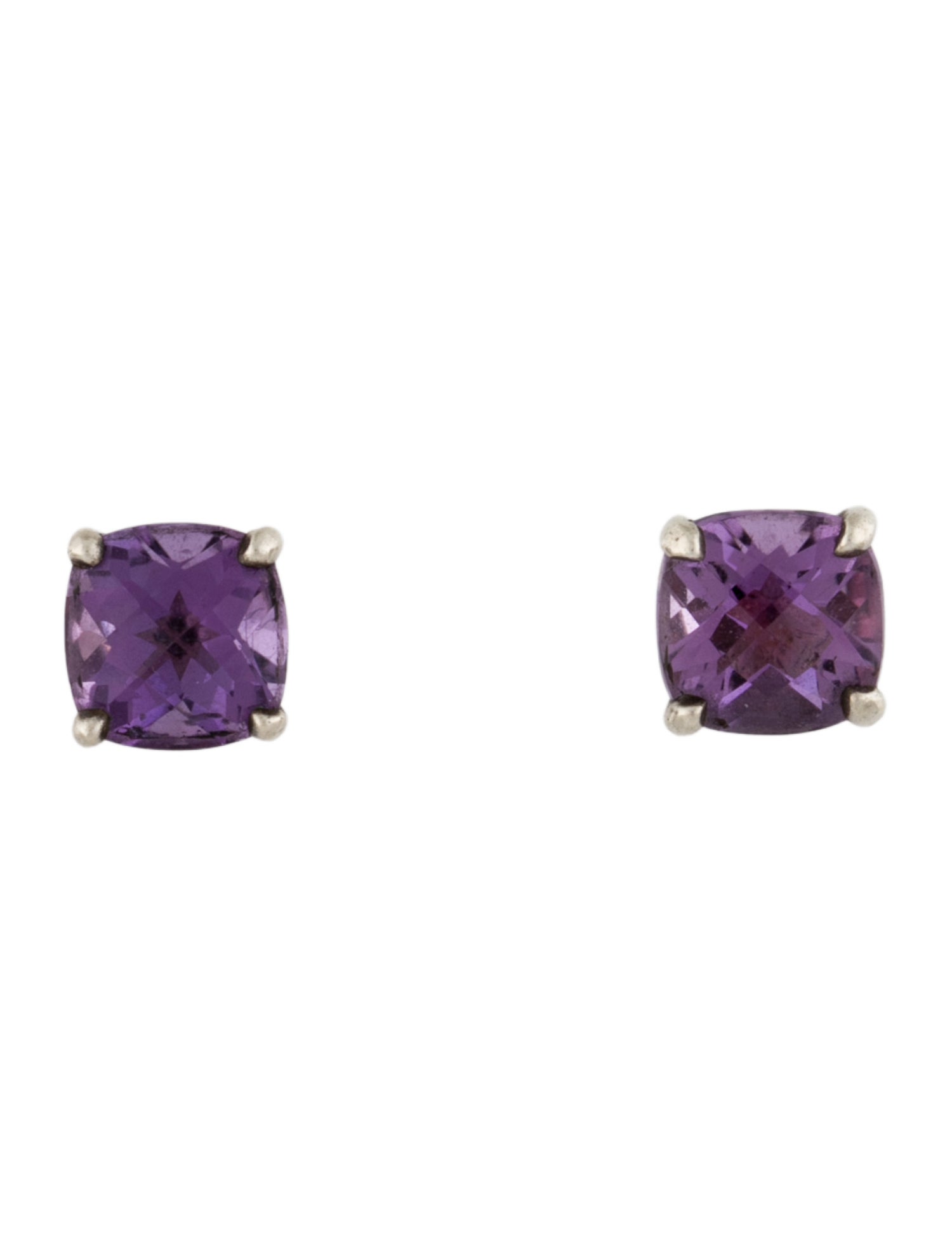Tiffany & Co. Amethyst Sparklers Stud Earrings