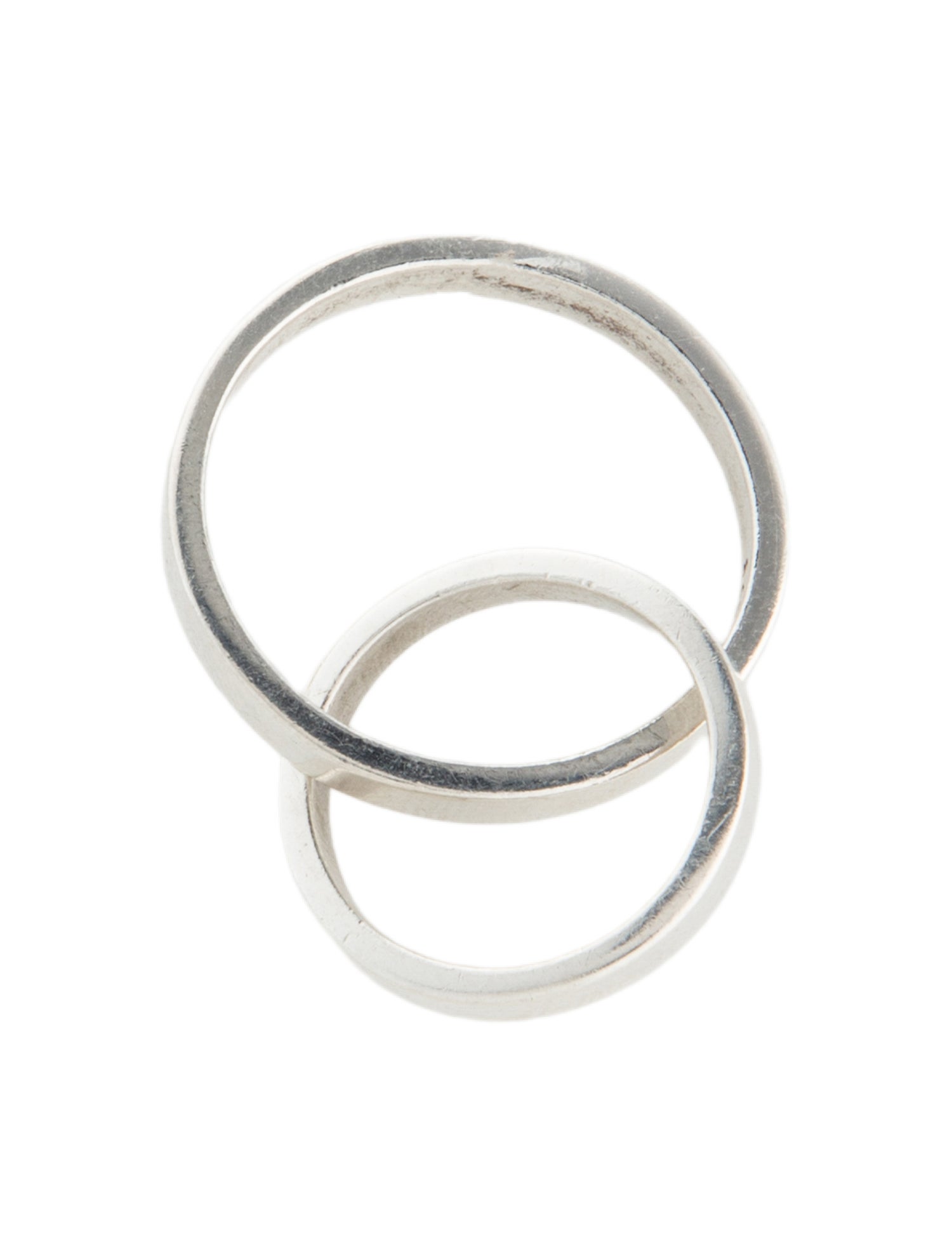 Tiffany & Co. Double Flat Circle Charm Pendant