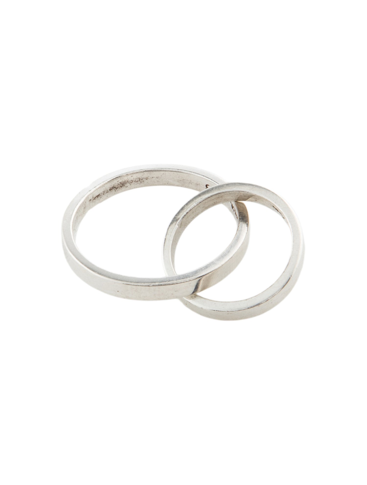 Tiffany & Co. Double Flat Circle Charm Pendant