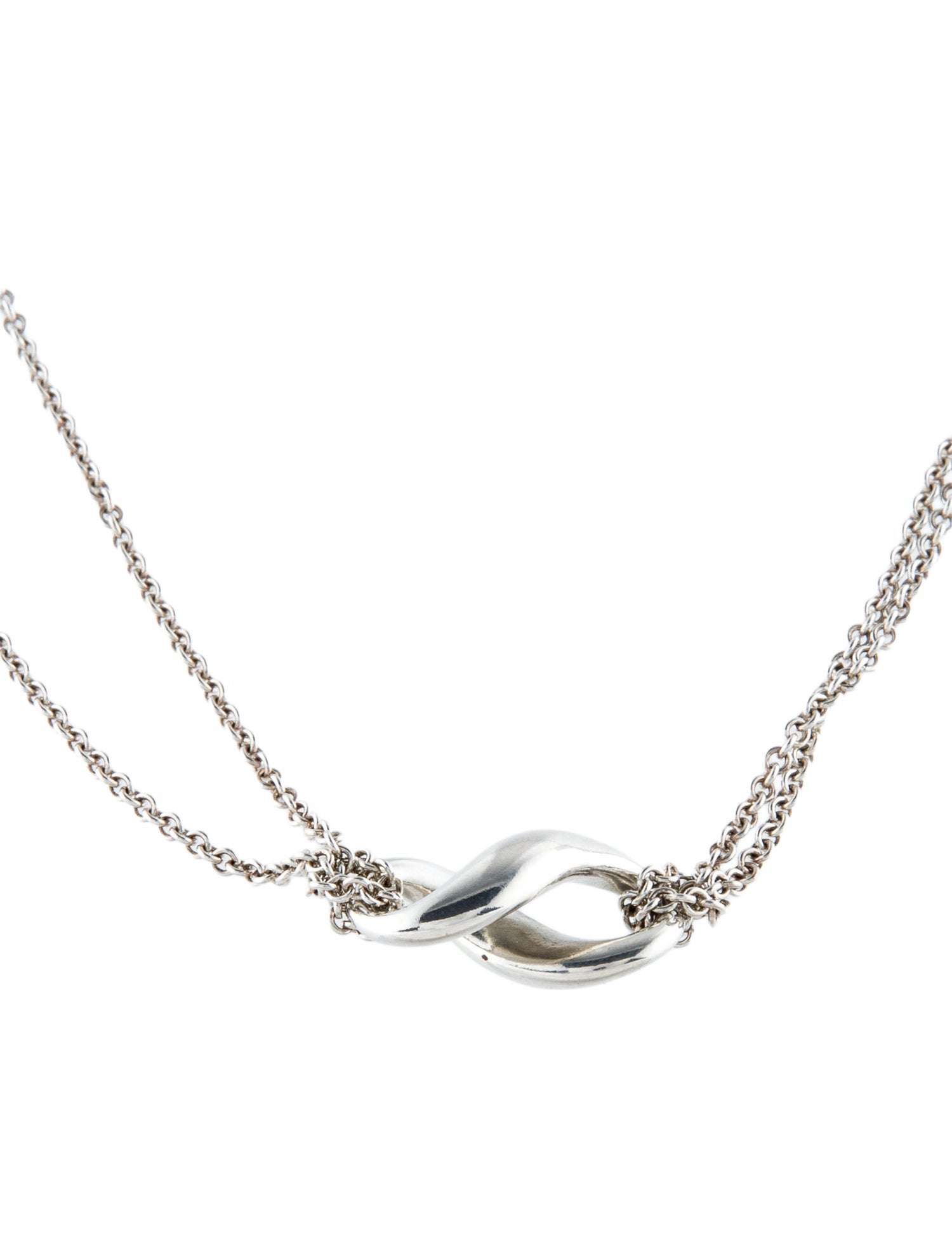 Tiffany & Co. Infinity Pendant Necklace