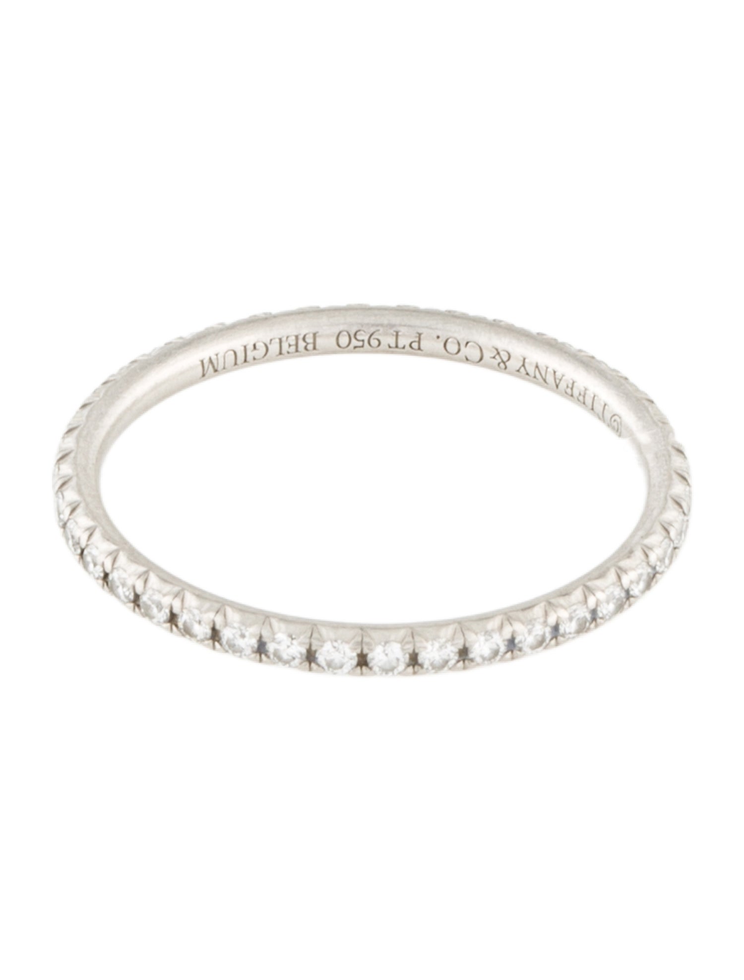 Tiffany & Co. Platinum Diamond Metro Eternity Band