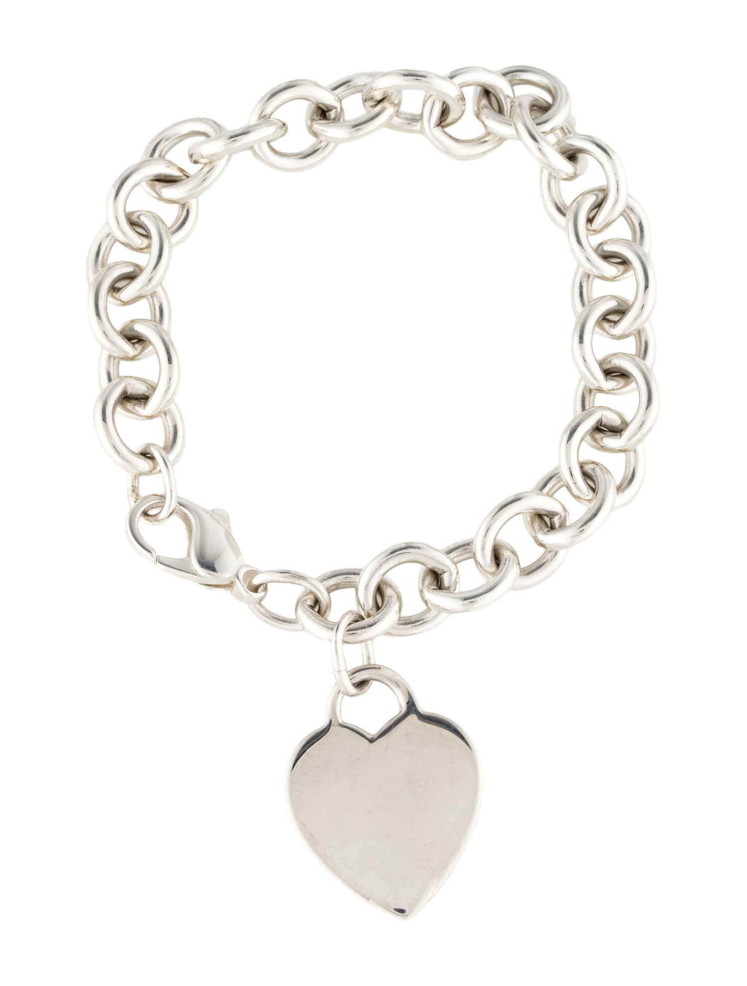 Tiffany & Co. Heart Tag Charm Bracelet