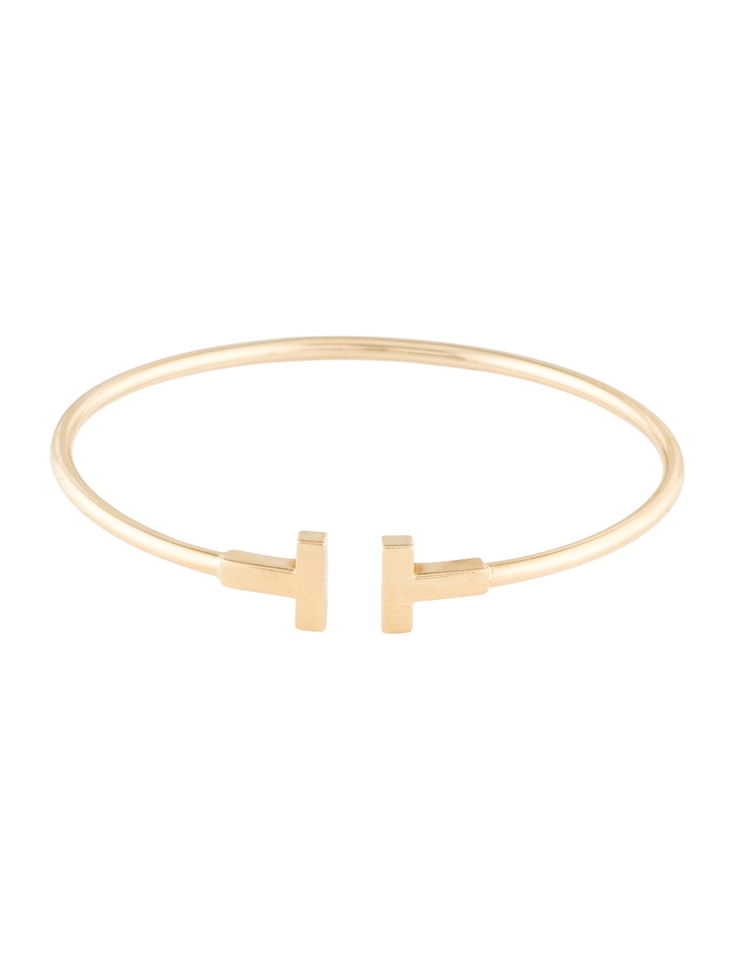 Tiffany & Co. 18K Narrow Wire Bracelet