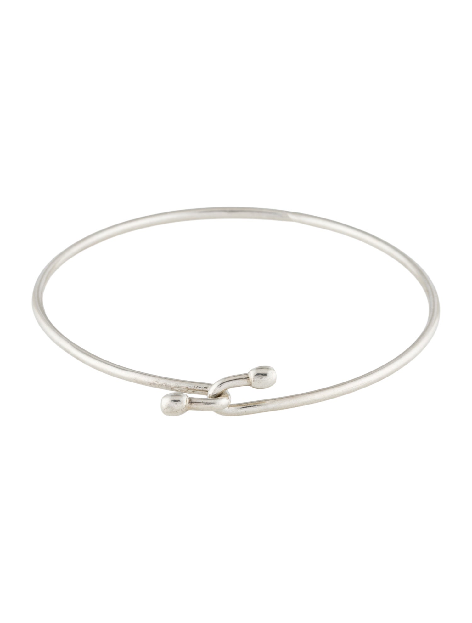 Tiffany & Co. Wire Hook Bangle Bracelet
