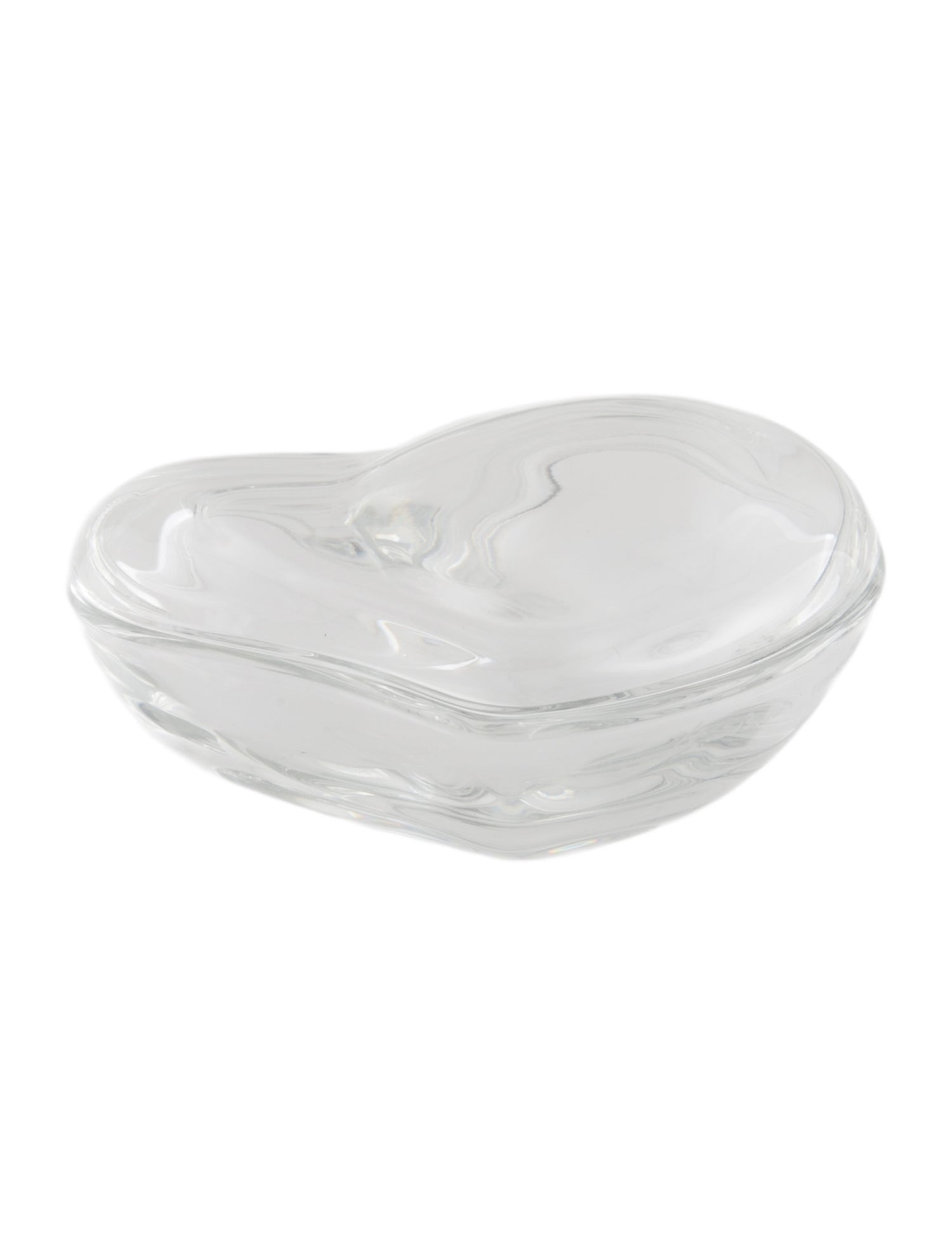 Tiffany & Co. Vintage Elsa Peretti glass heart container