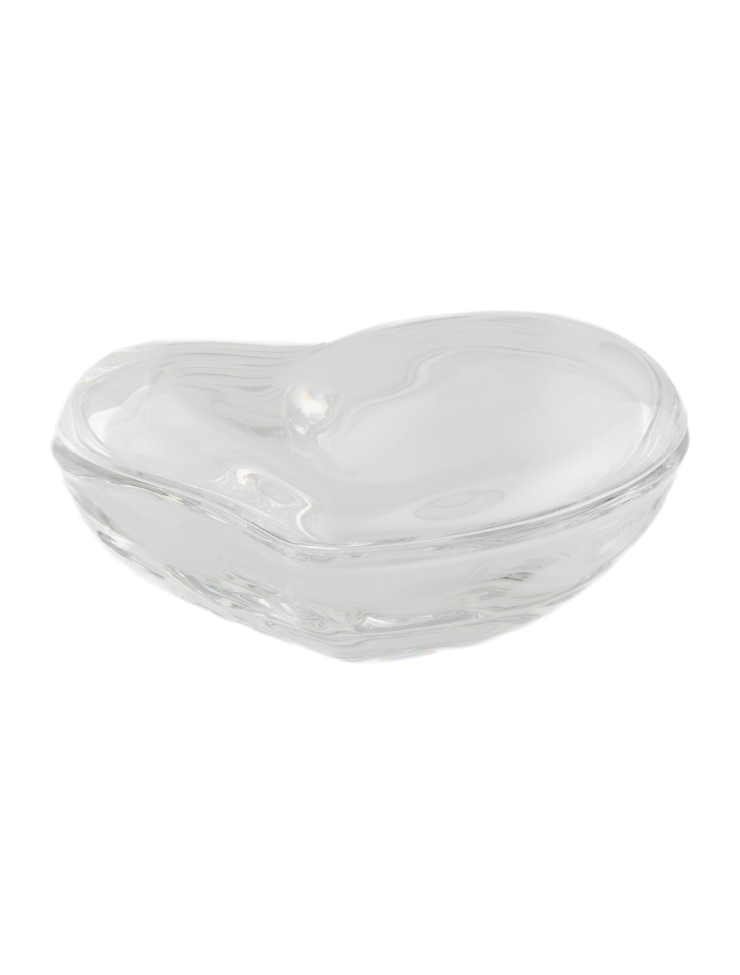 Tiffany & Co. Vintage Elsa Peretti glass heart container