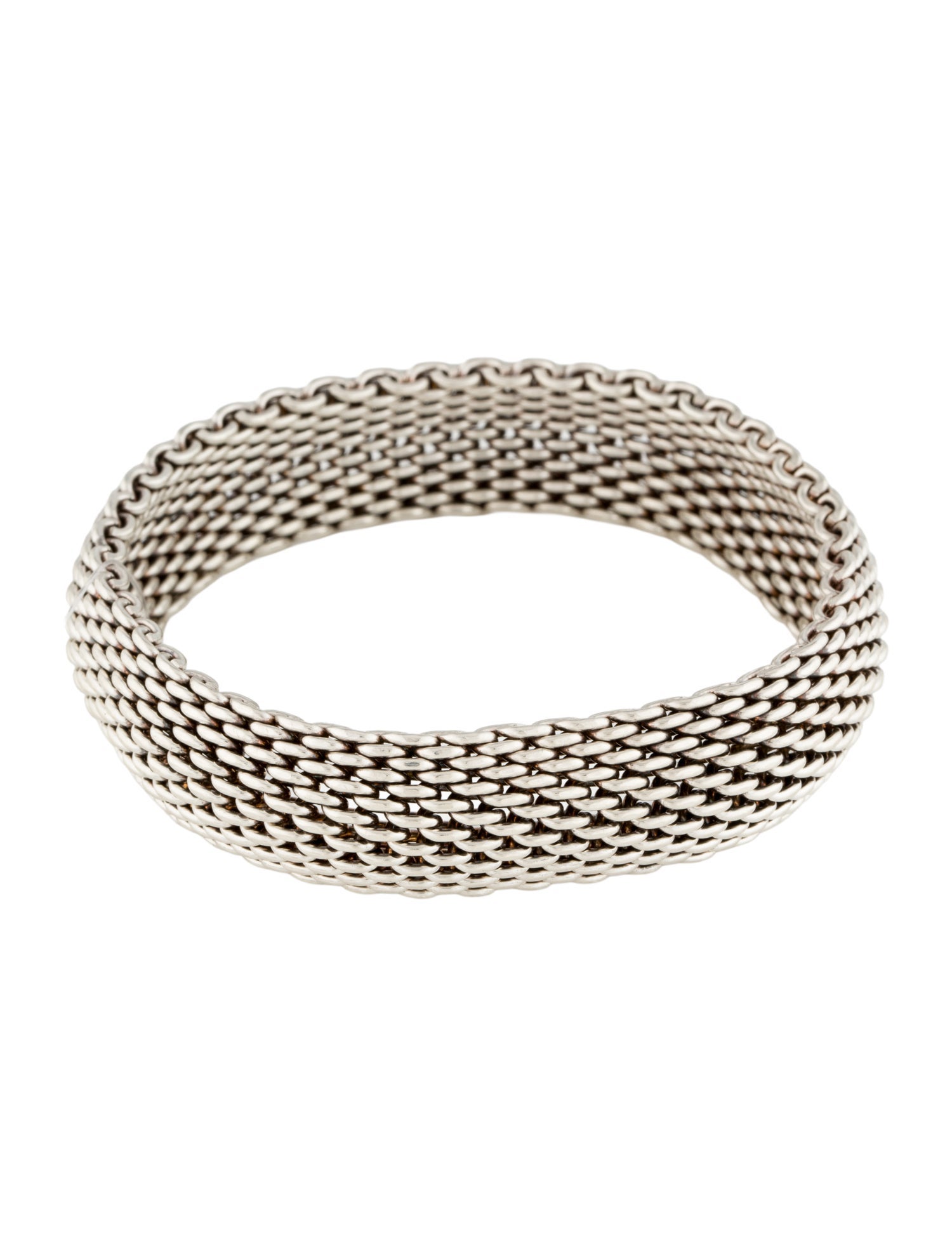 Tiffany & Co. Mesh Bangle Bracelet