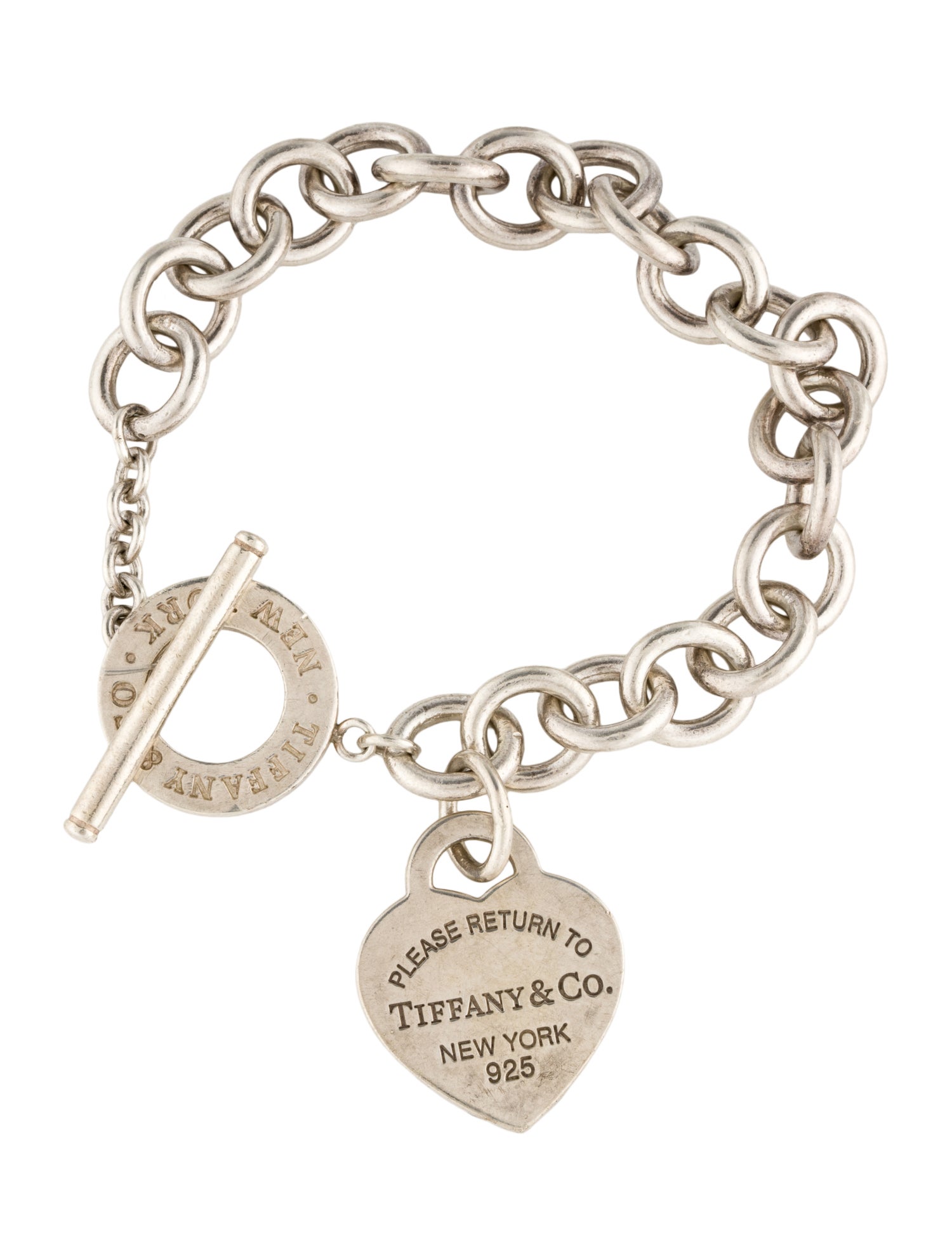Tiffany & Co. Heart Tag Toggle Bracelet