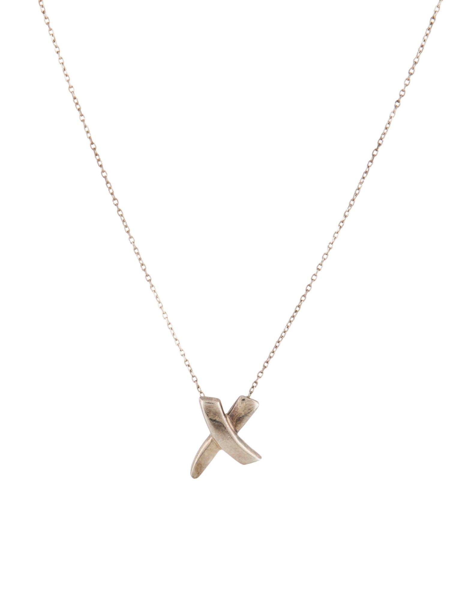 Tiffany & Co. Graffiti X Pendant Necklace