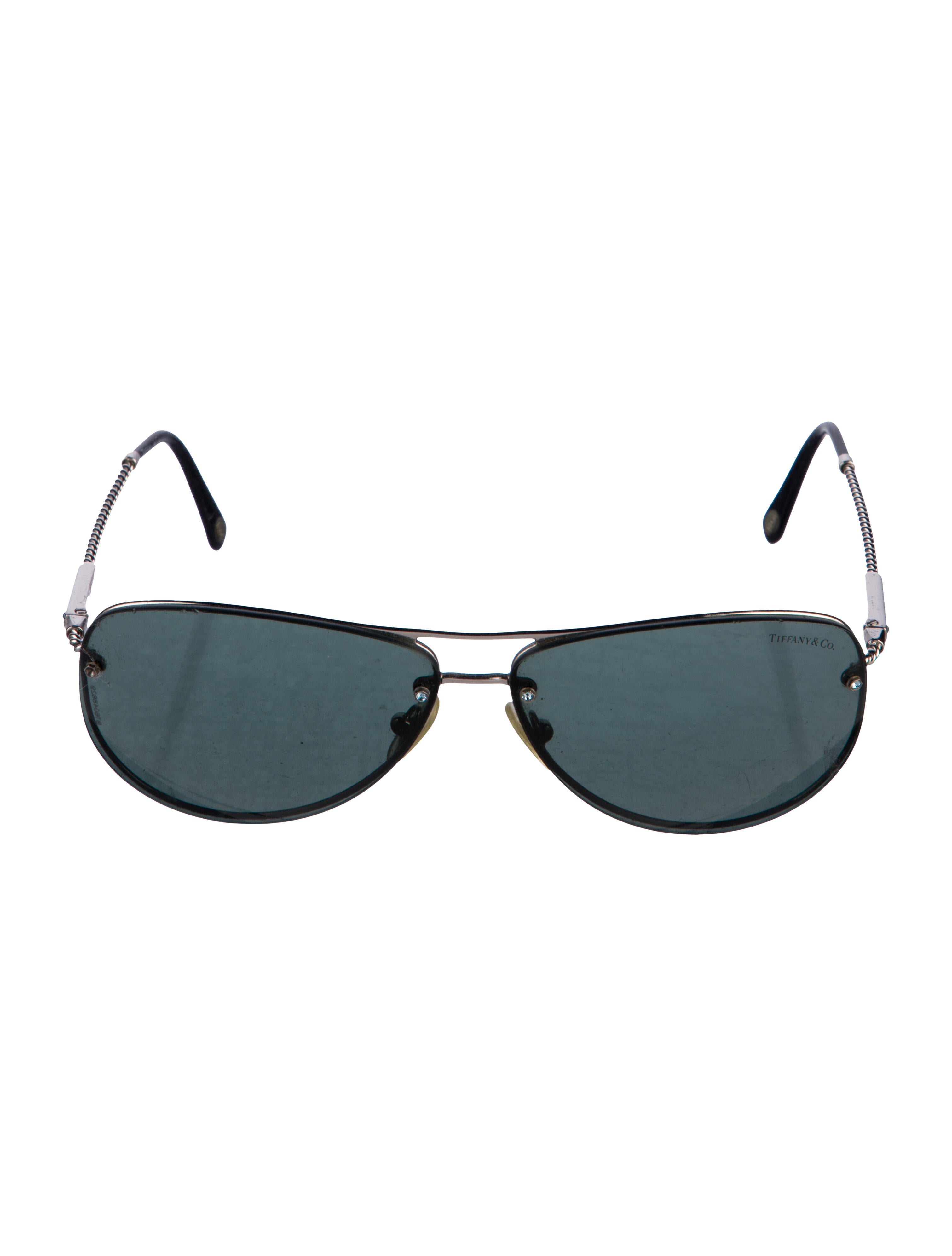 Tiffany & Co. Aviator Tinted Sunglasses
