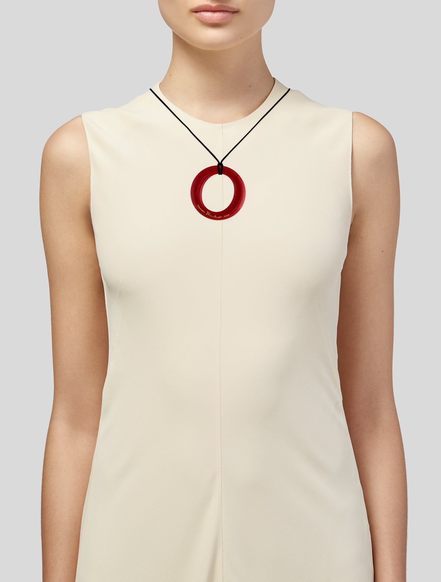 Tiffany & Co. Lacquer & Wood Sevillana Pendant Necklace