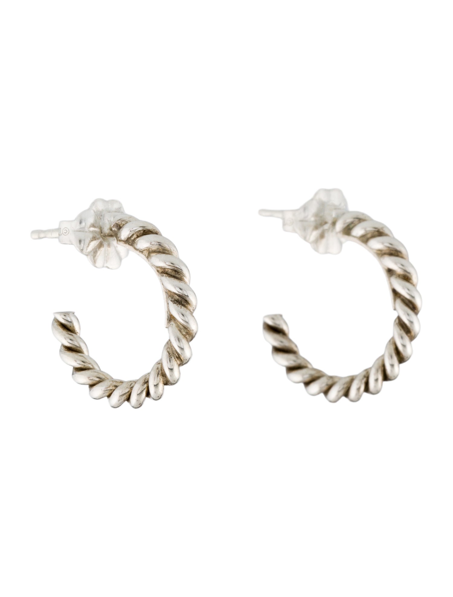 Tiffany & Co. Mini Twist Hoop Earrings