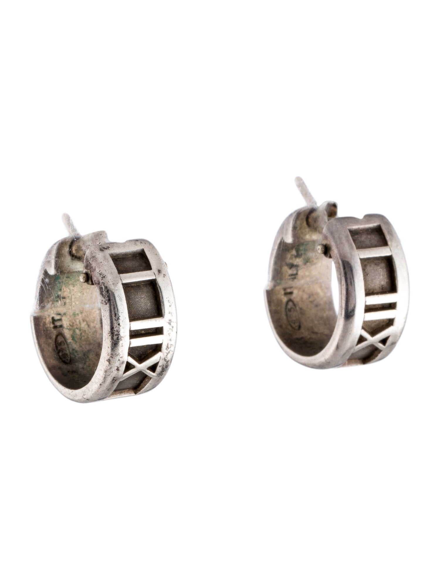 Tiffany & Co. Vintage Atlas Huggie Earrings