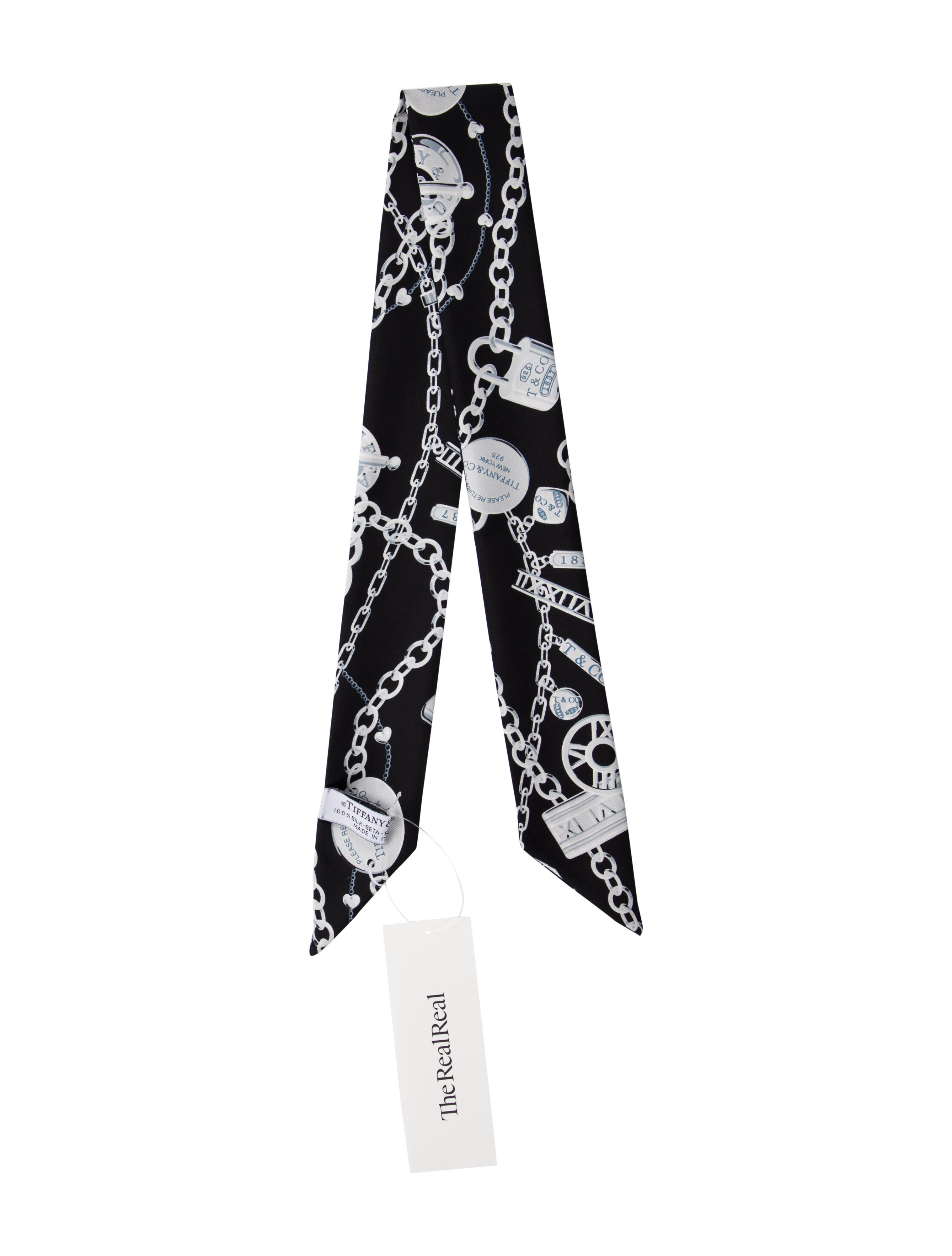 Tiffany & Co. Silk Printed Scarf