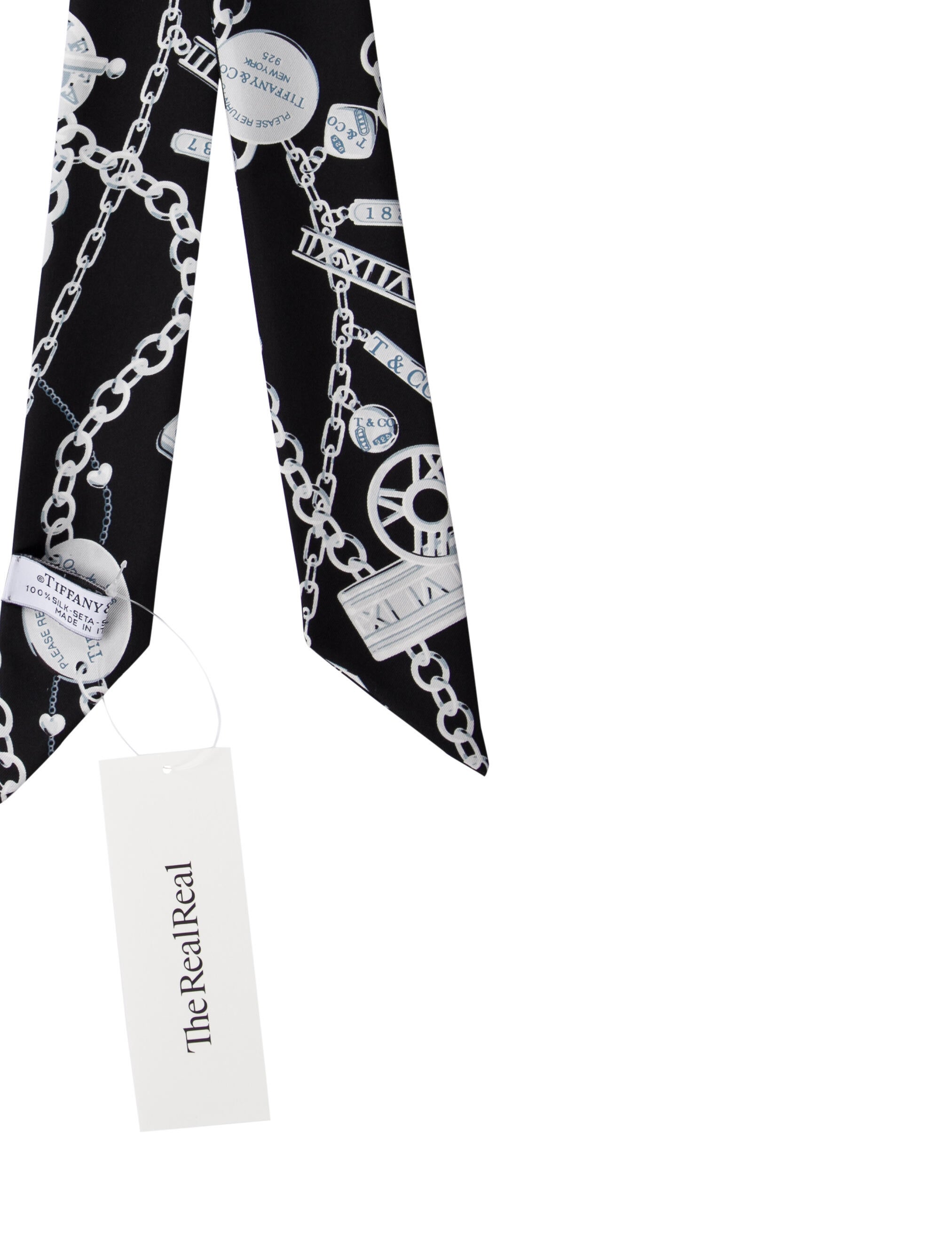 Tiffany & Co. Silk Printed Scarf