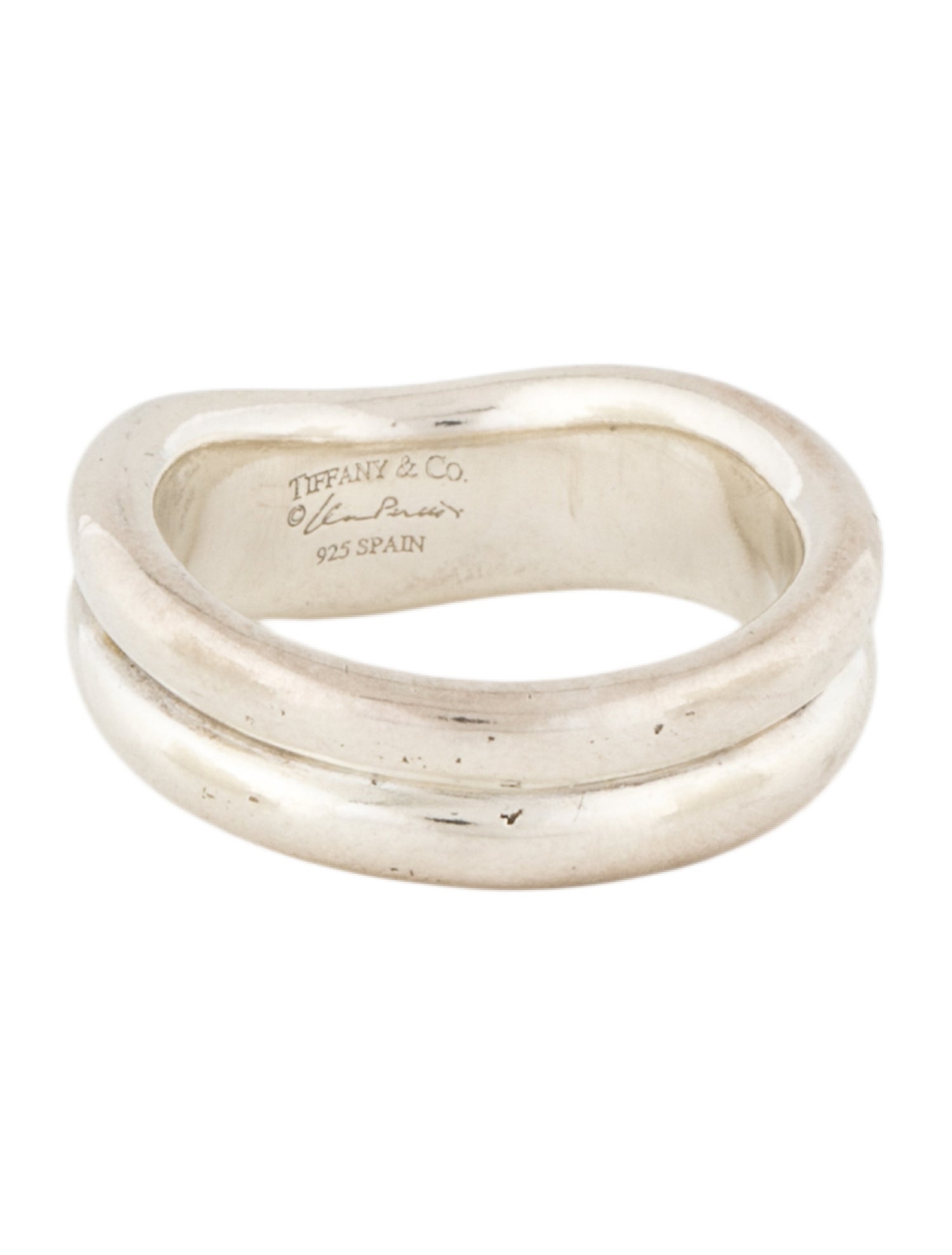 Tiffany & Co. Wave Double Band Ring