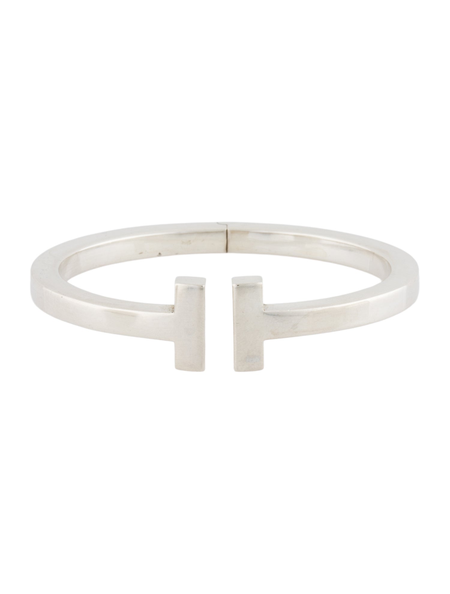 Tiffany & Co. T Square Hinged Cuff Bracelet