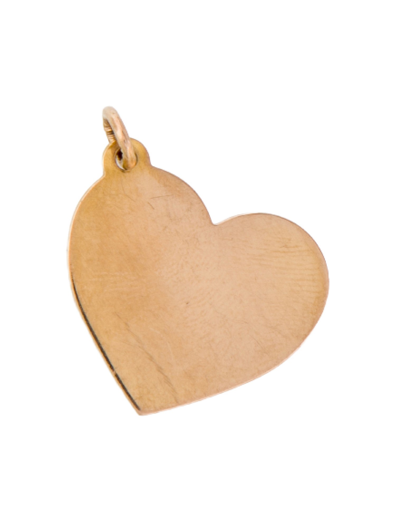 Tiffany & Co. 18K Heart Charm Pendant