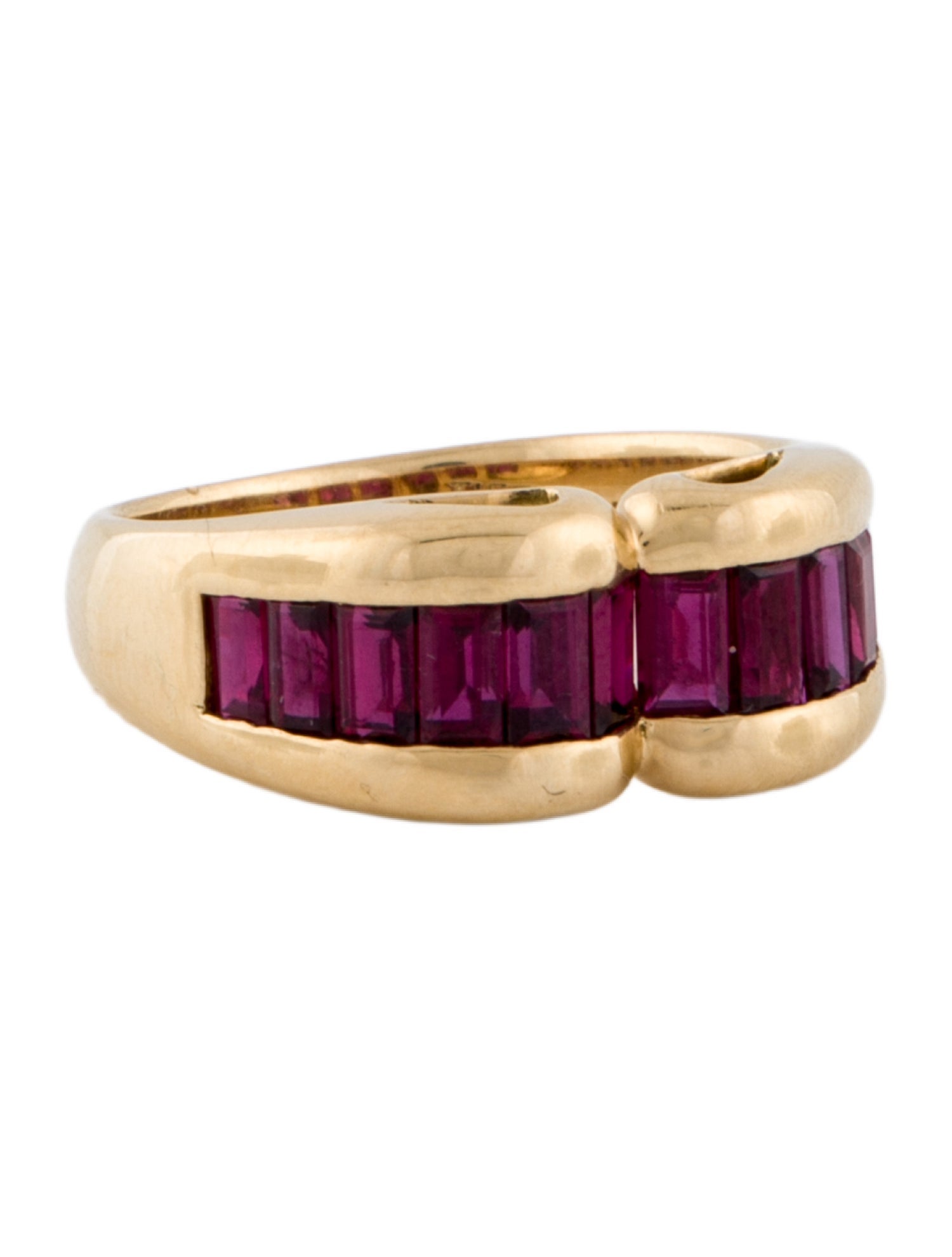Tiffany & Co. Vintage 18K Ruby Band
