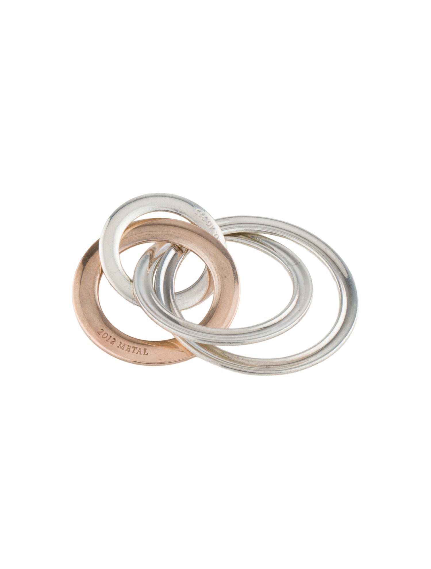 Tiffany & Co. Two-Tone Interlocking Circles Pendant