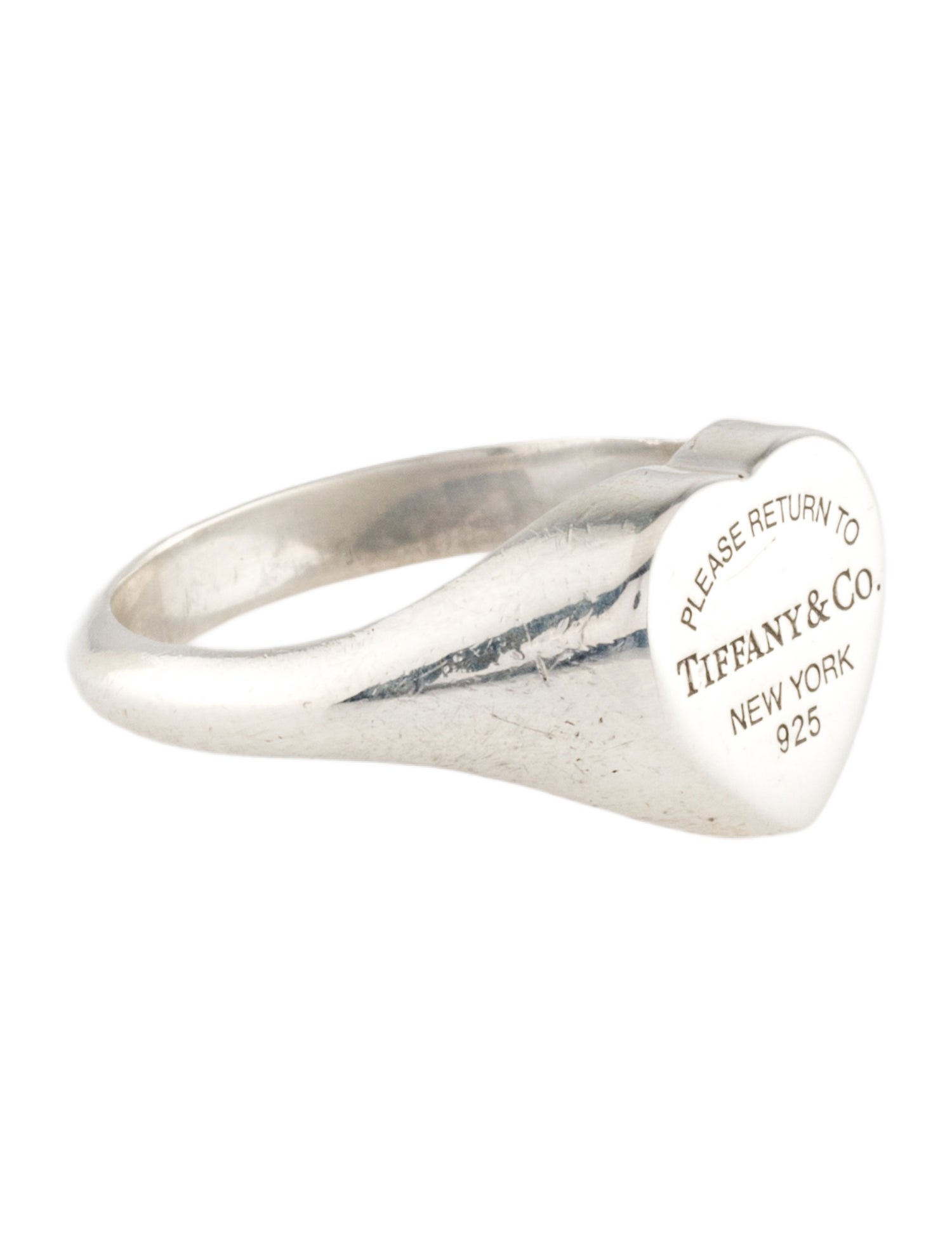 Tiffany & Co. Heart Signet Ring