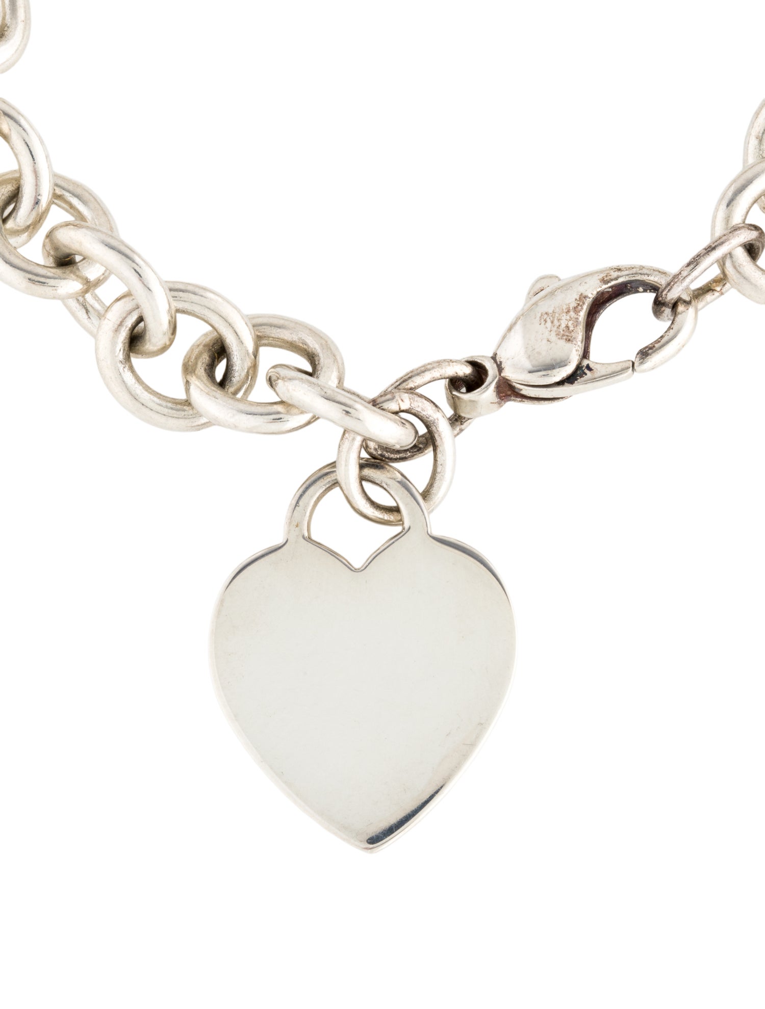 Tiffany & Co. Heart Tag Charm Bracelet