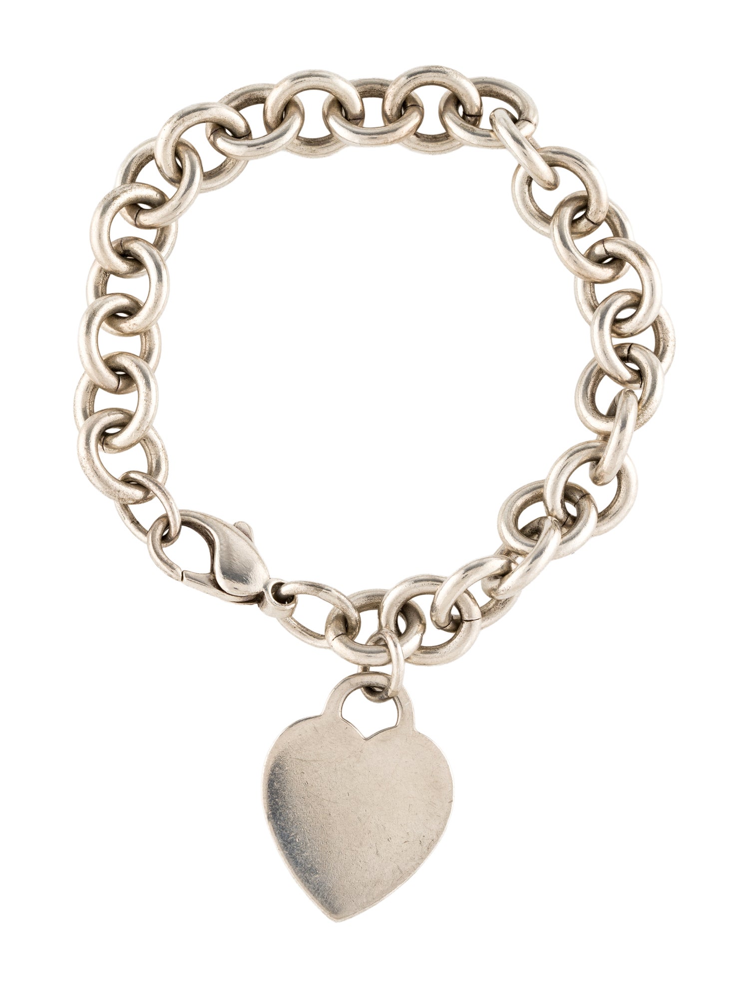 Tiffany & Co. Heart Tag Charm Bracelet