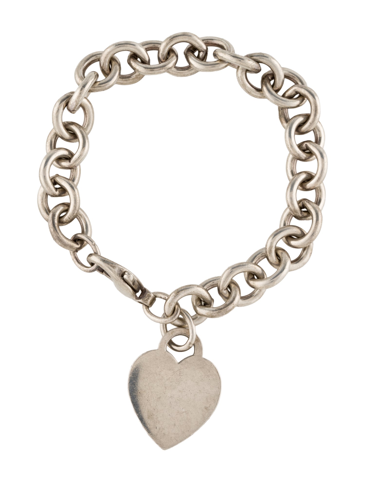 Tiffany & Co. Heart Tag Charm Bracelet