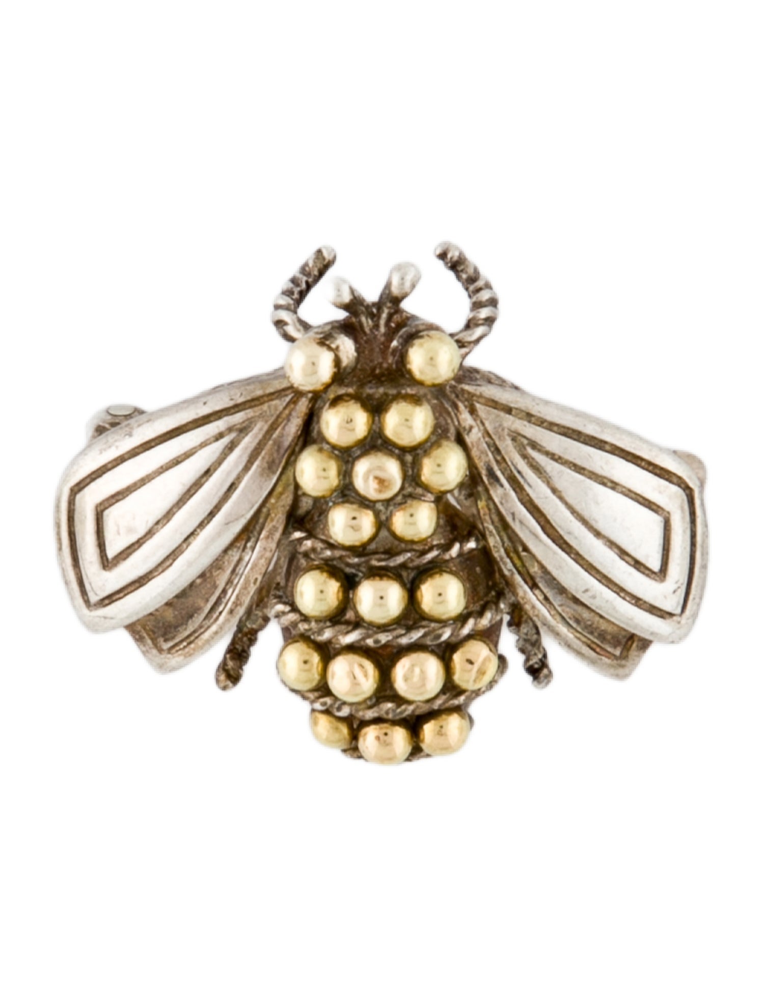 Tiffany & Co. Vintage Two-Tone Bumble Bee Brooch Pin