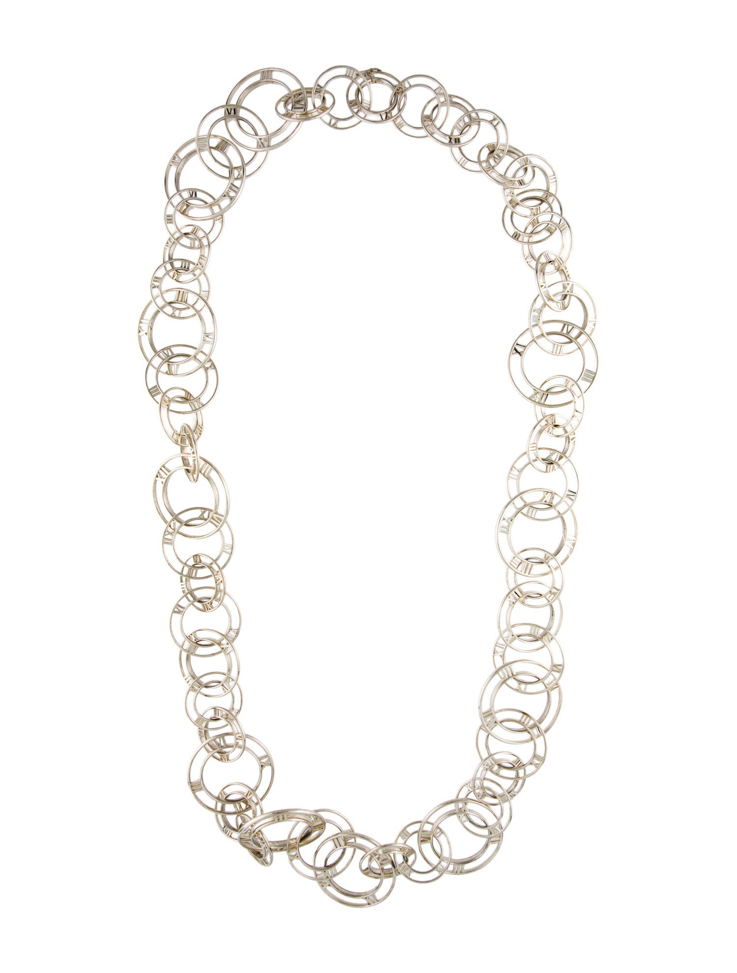 Tiffany & Co. Atlas Long Chain Necklace
