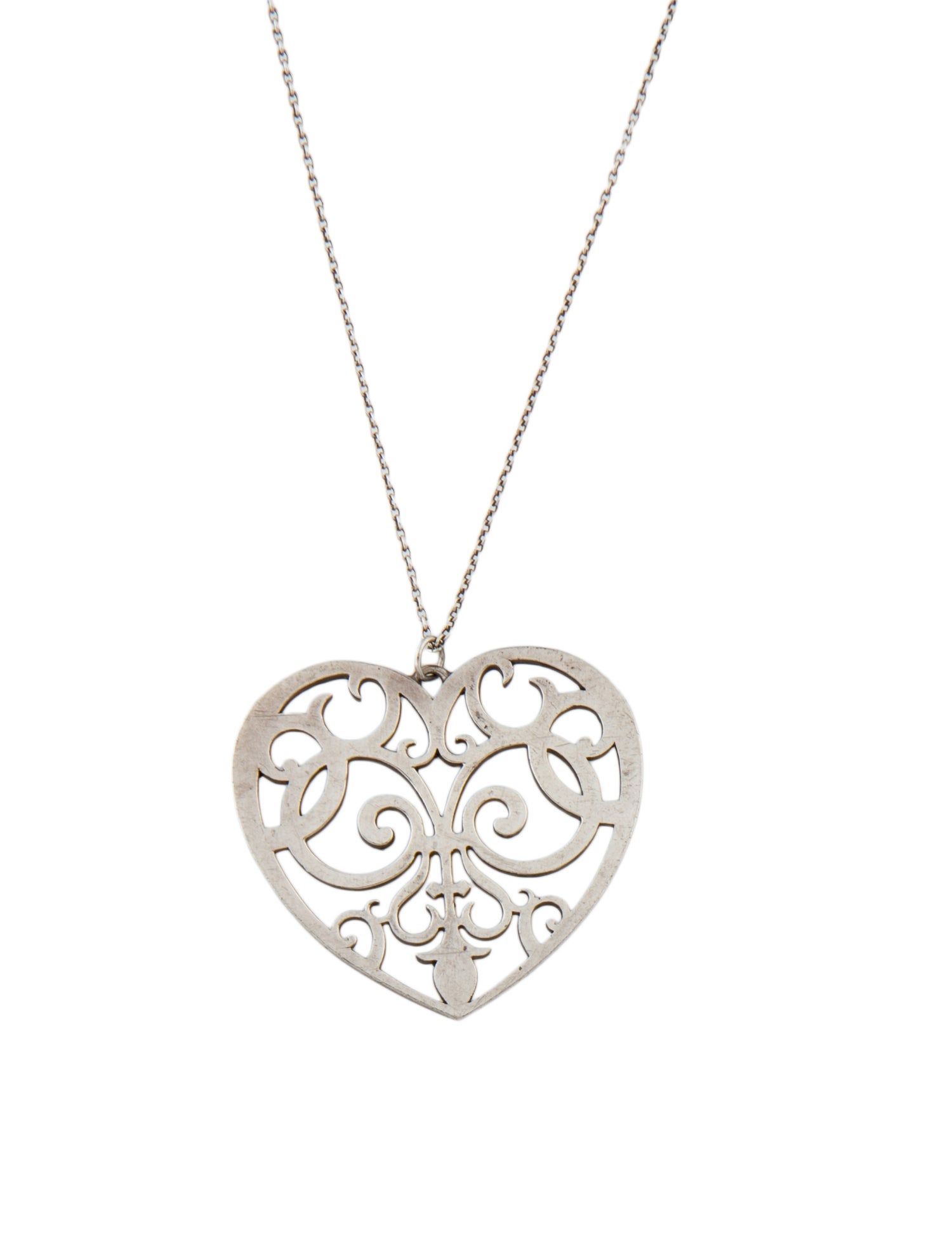 Tiffany & Co. Enchant Heart Pendant Necklace
