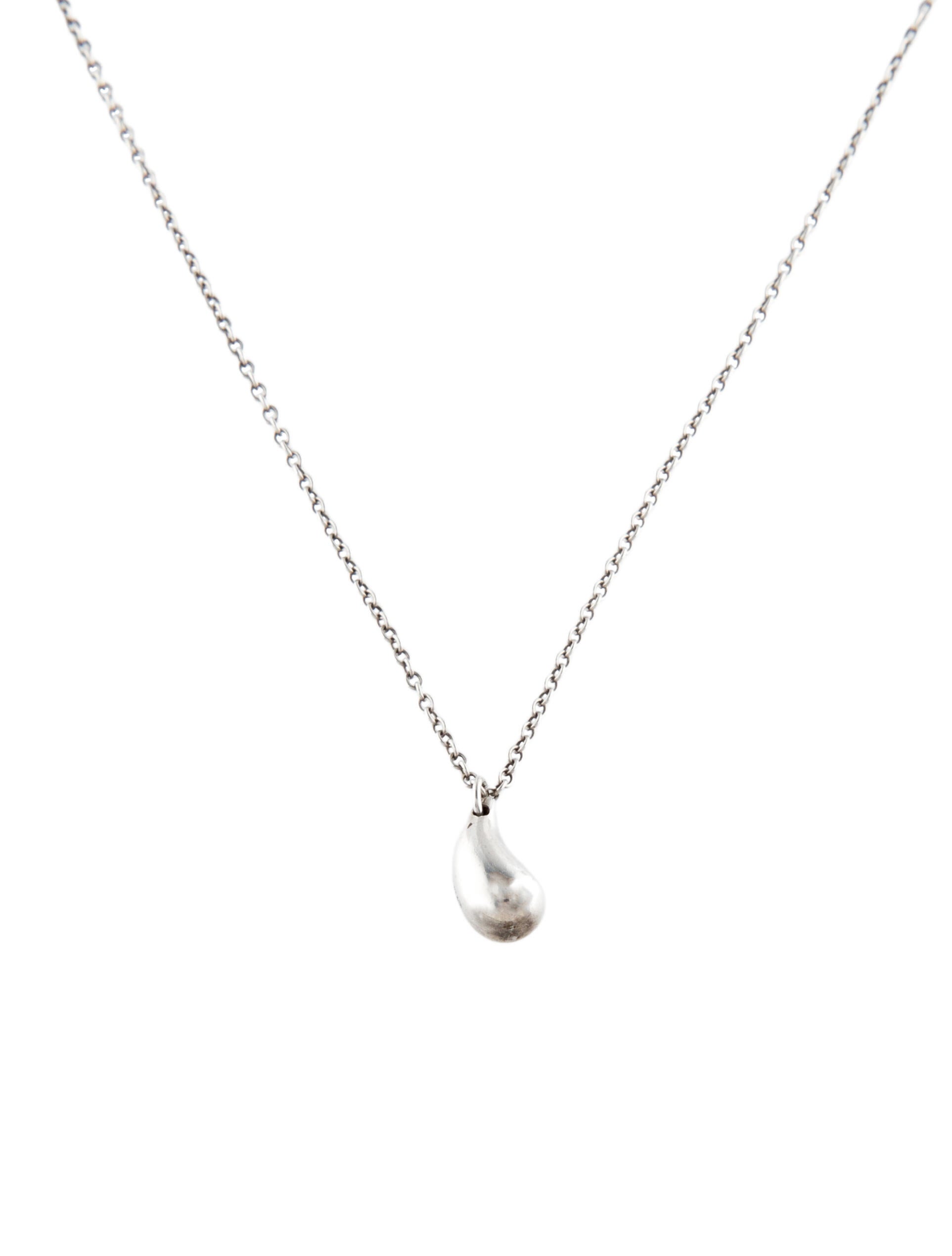 Tiffany & Co. Teardrop Pendant Necklace