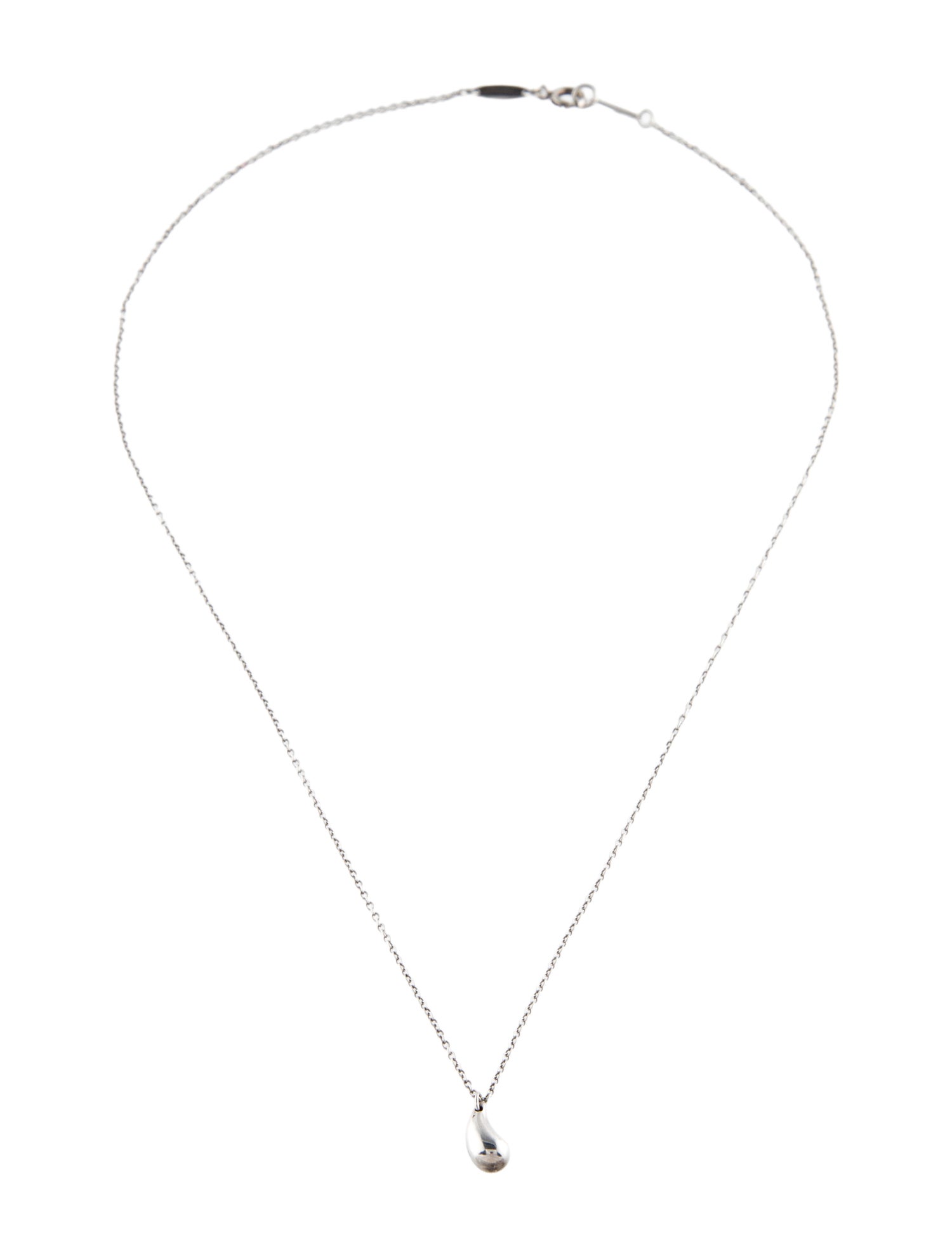 Tiffany & Co. Teardrop Pendant Necklace