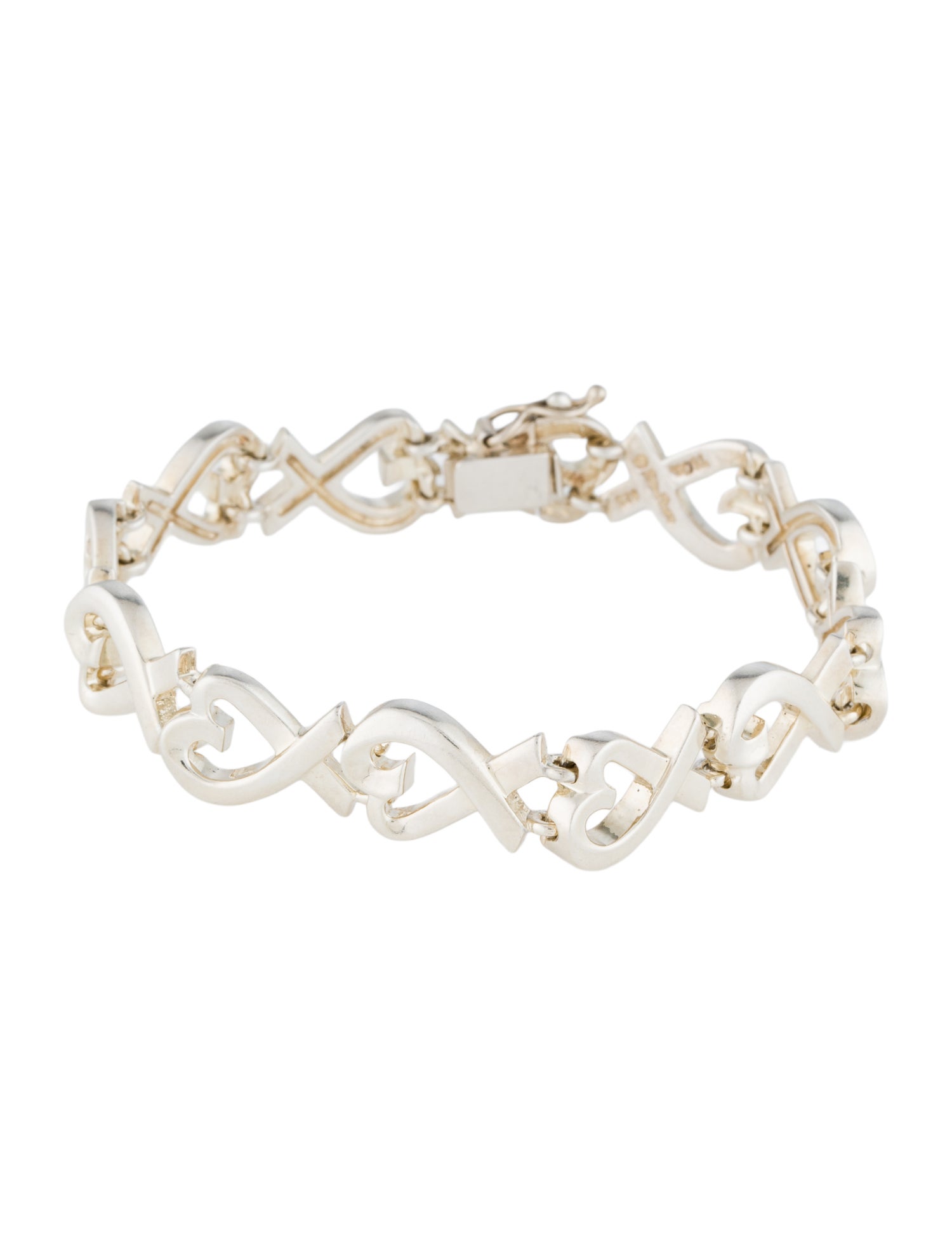 Tiffany & Co. Loving Heart Link Bracelet
