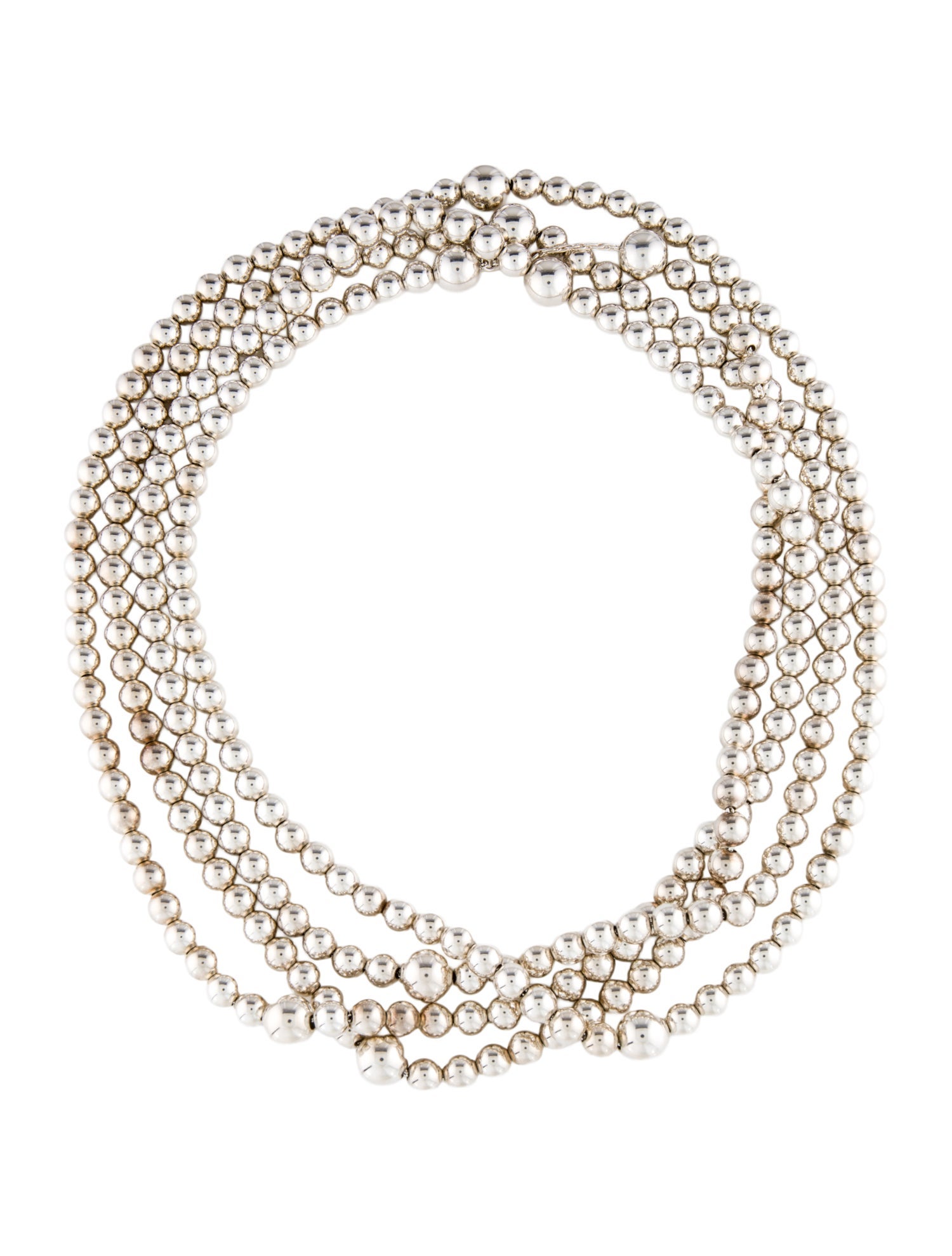 Tiffany & Co. Long Ball Necklace