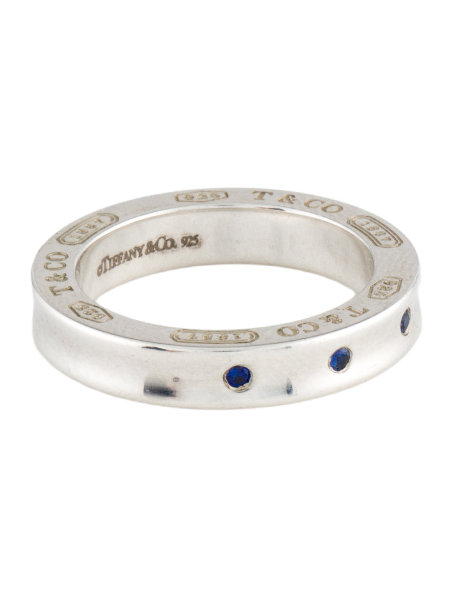 Tiffany & Co. Sapphire 1837 Band