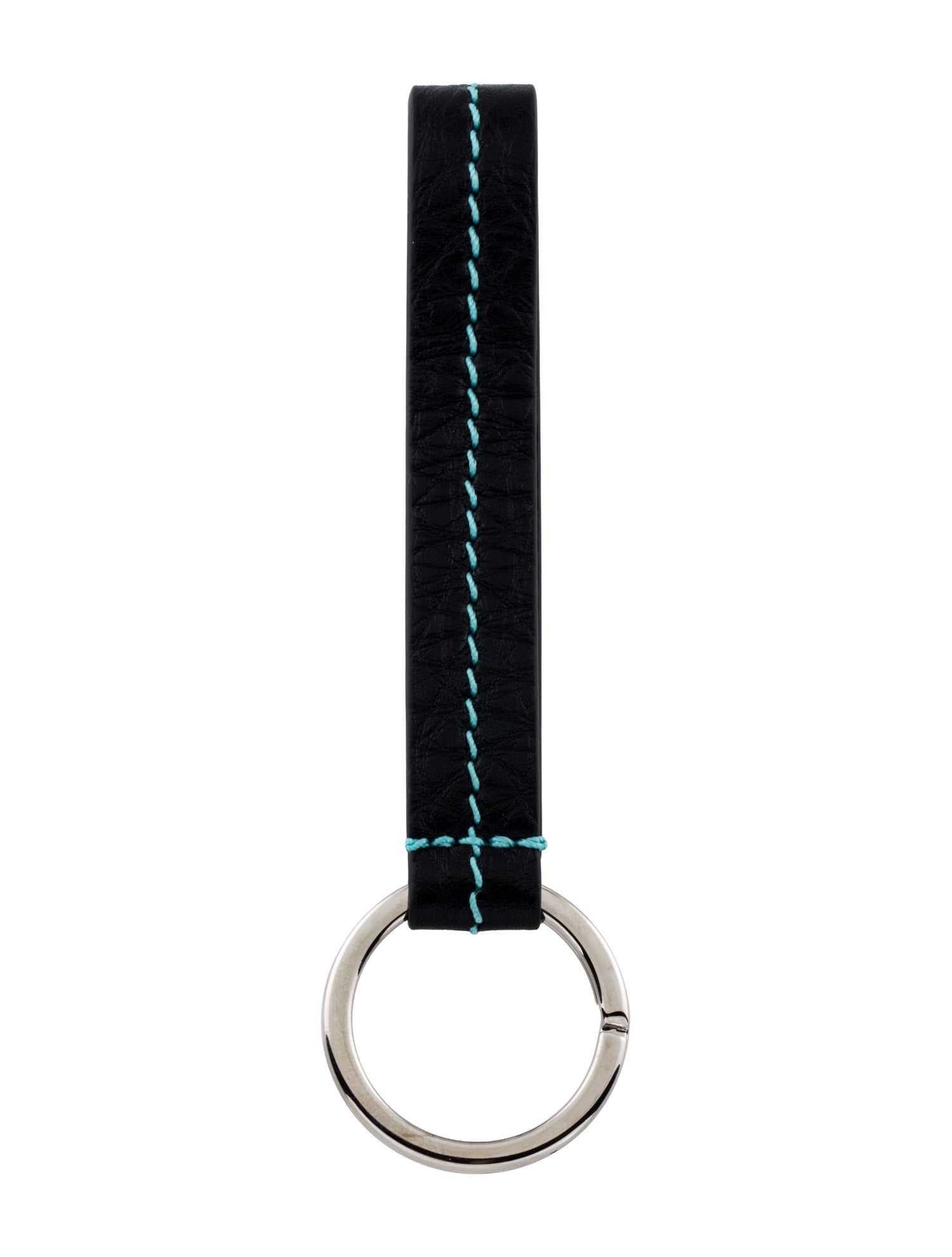 Tiffany & Co. Leather Keychain w/Tags