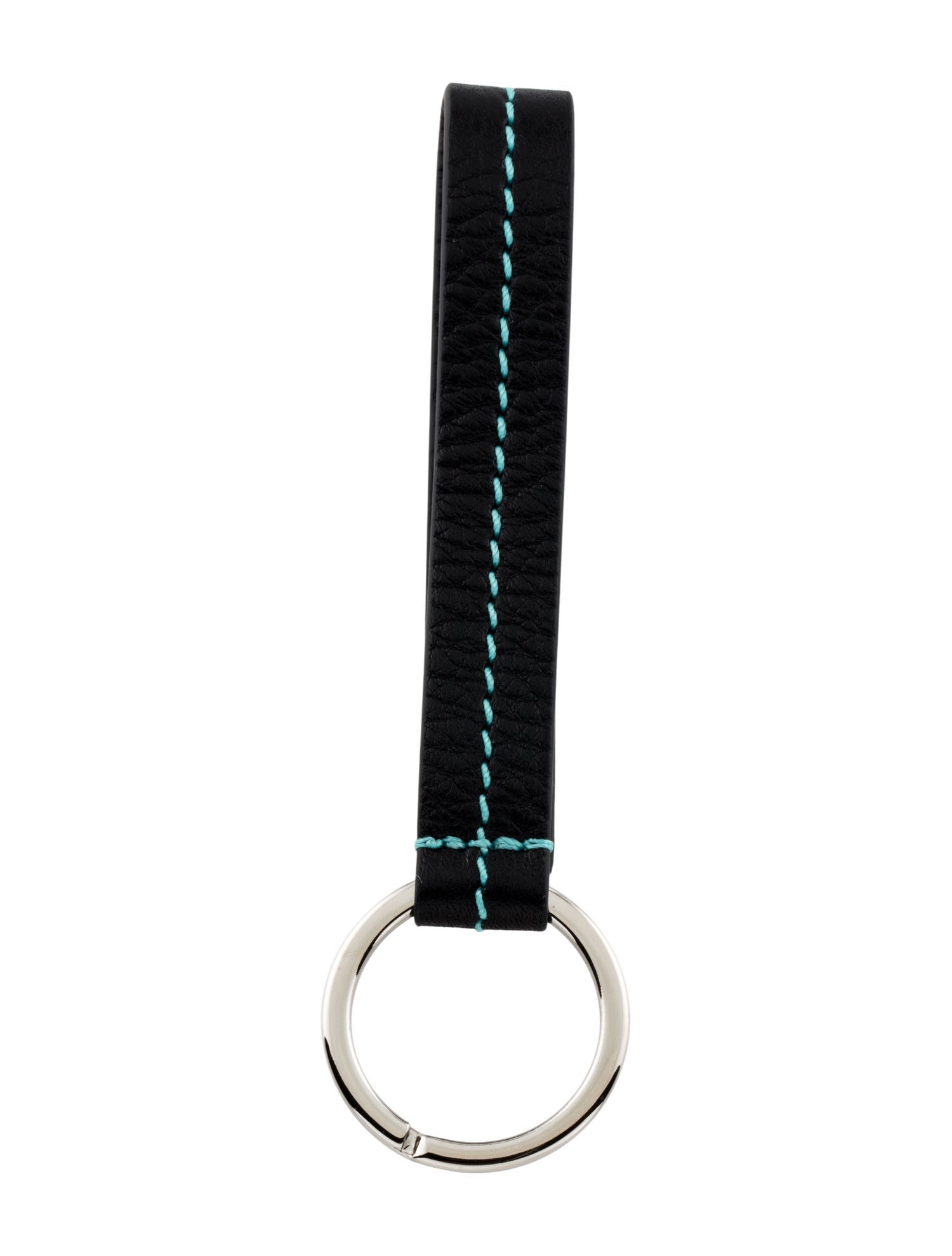 Tiffany & Co. Leather Keychain w/Tags