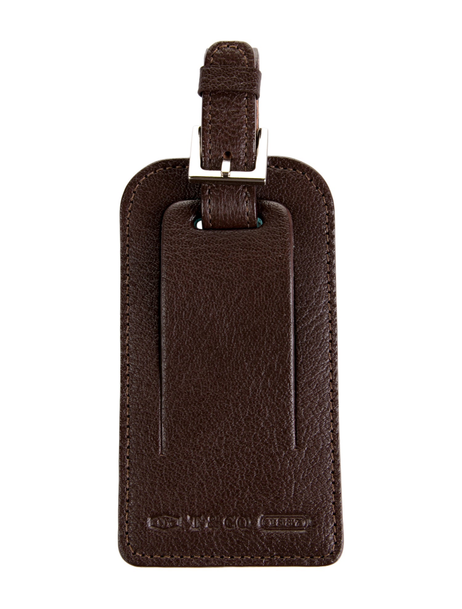 Tiffany & Co. Leather Luggage Tag