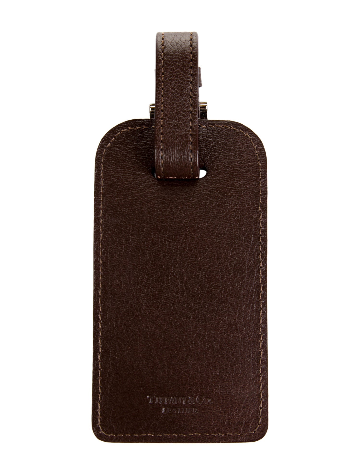 Tiffany & Co. Leather Luggage Tag